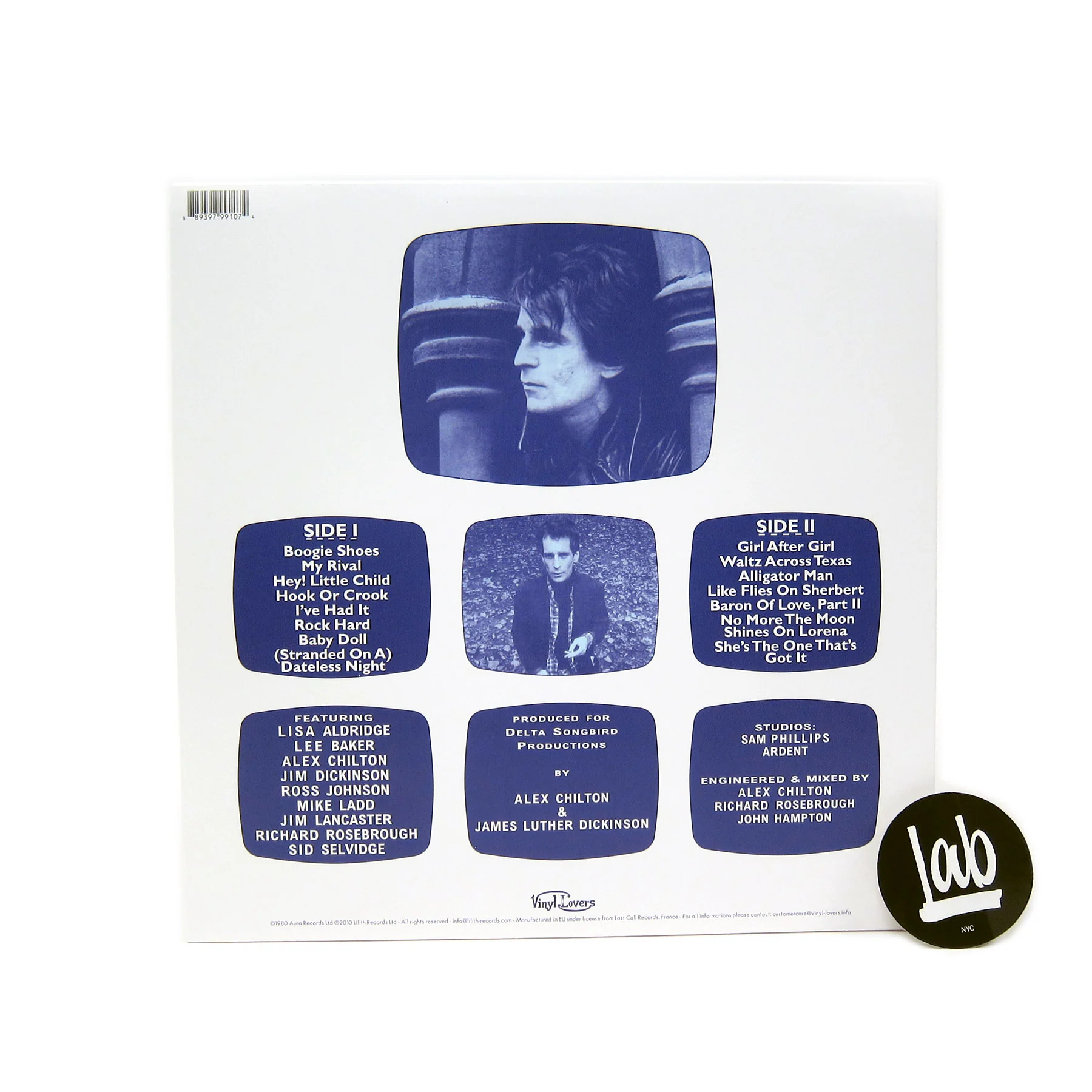 Alex Chilton: Like Flies On Sherbert (Colored Vinyl) Vinyl LP - Image 3