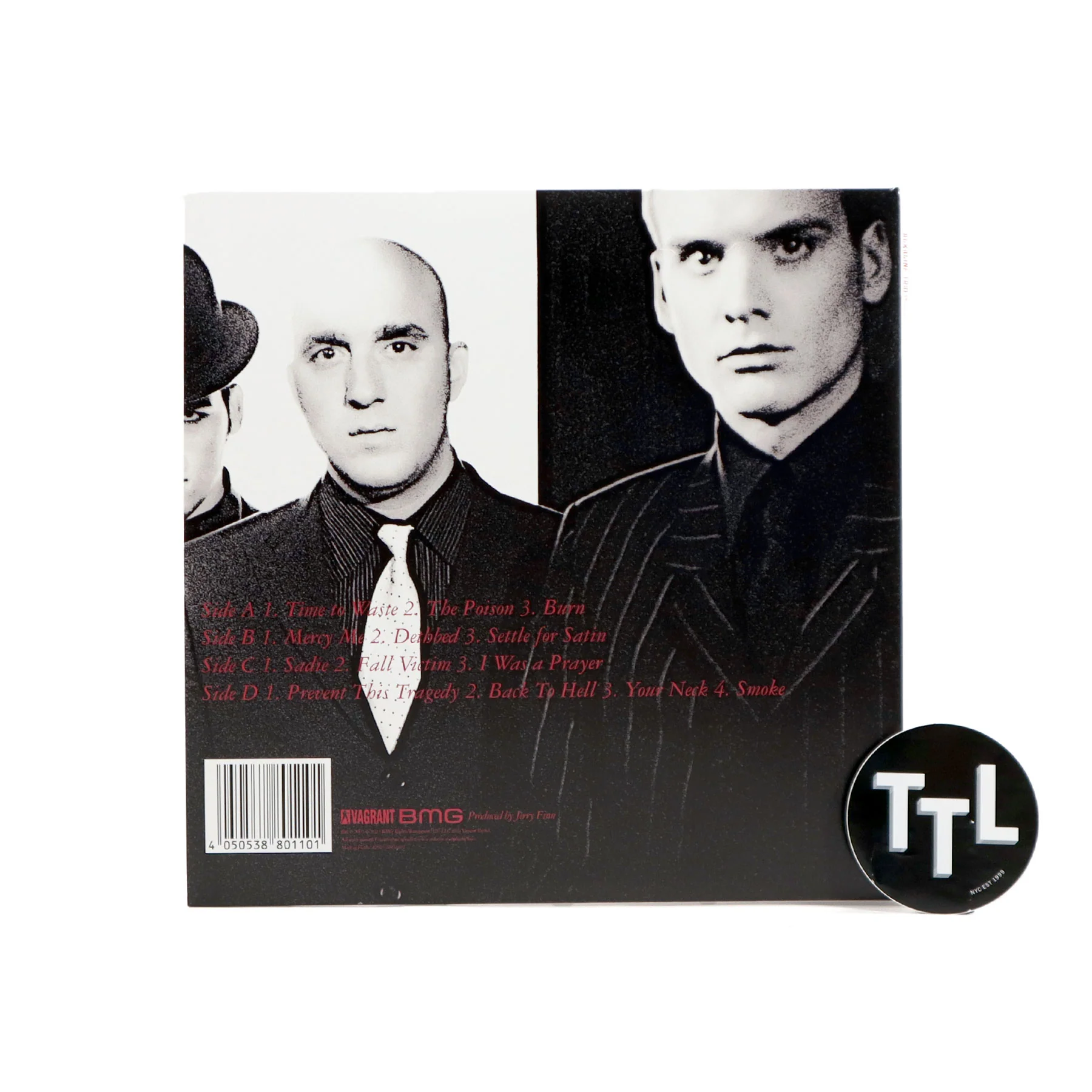 Alkaline Trio: Crimson Vinyl 10" Vinyl 2LP - Image 3