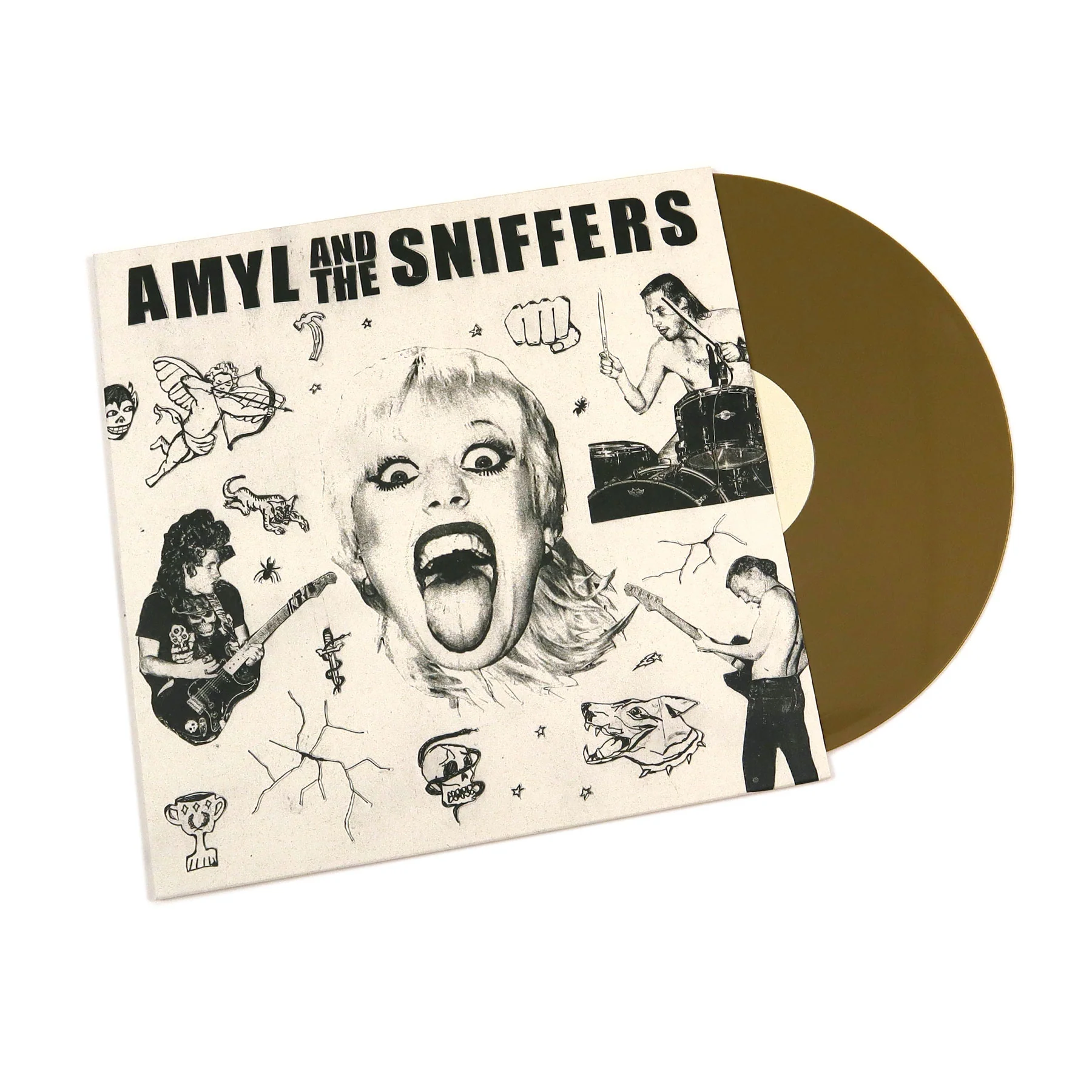 Amyl And The Sniffers: Amyl And The Sniffers (Indie Exclusive Gold Colored Vinyl) Vinyl LP