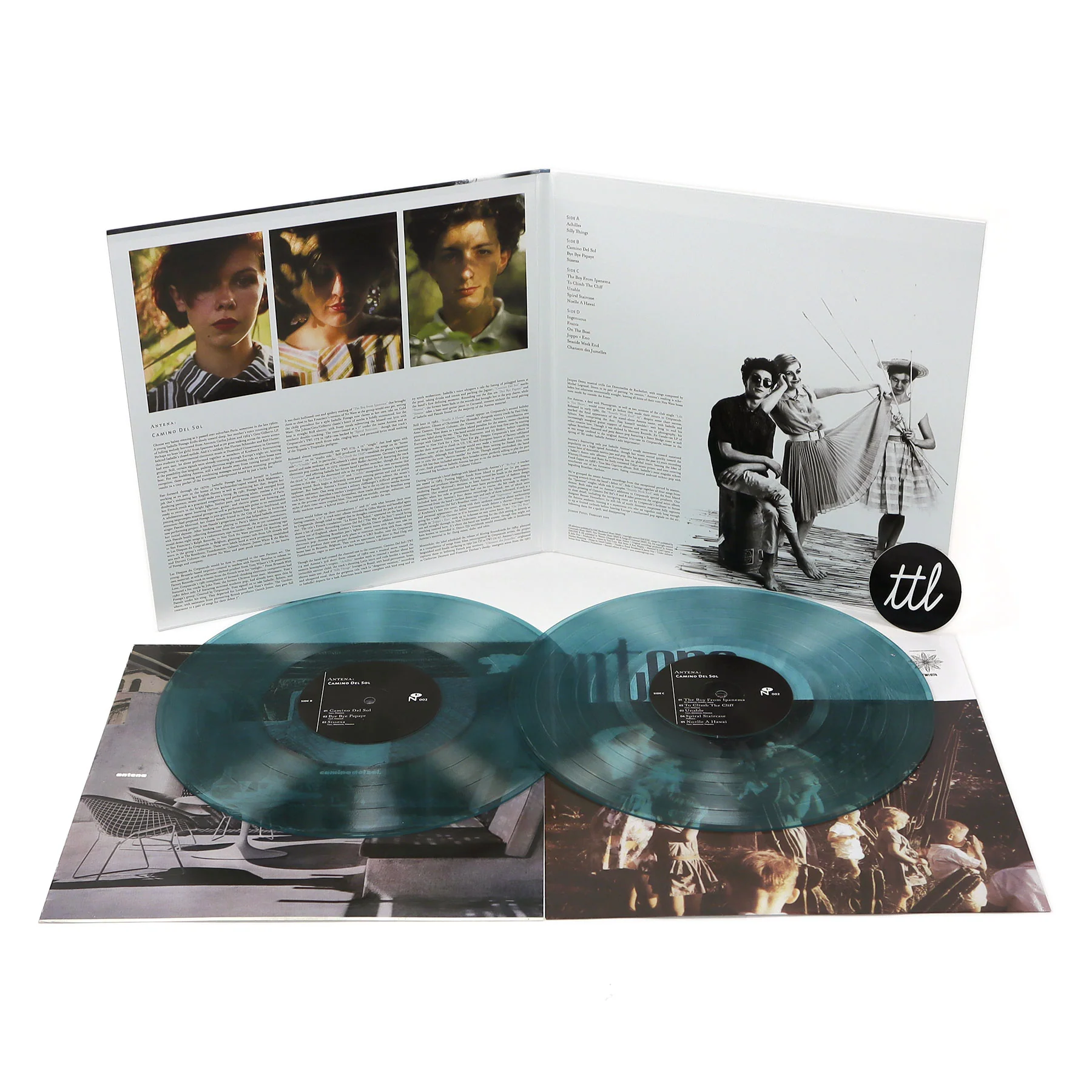 Antena: Camino Del Sol (Blue Colored Vinyl) Vinyl 2LP - Image 2