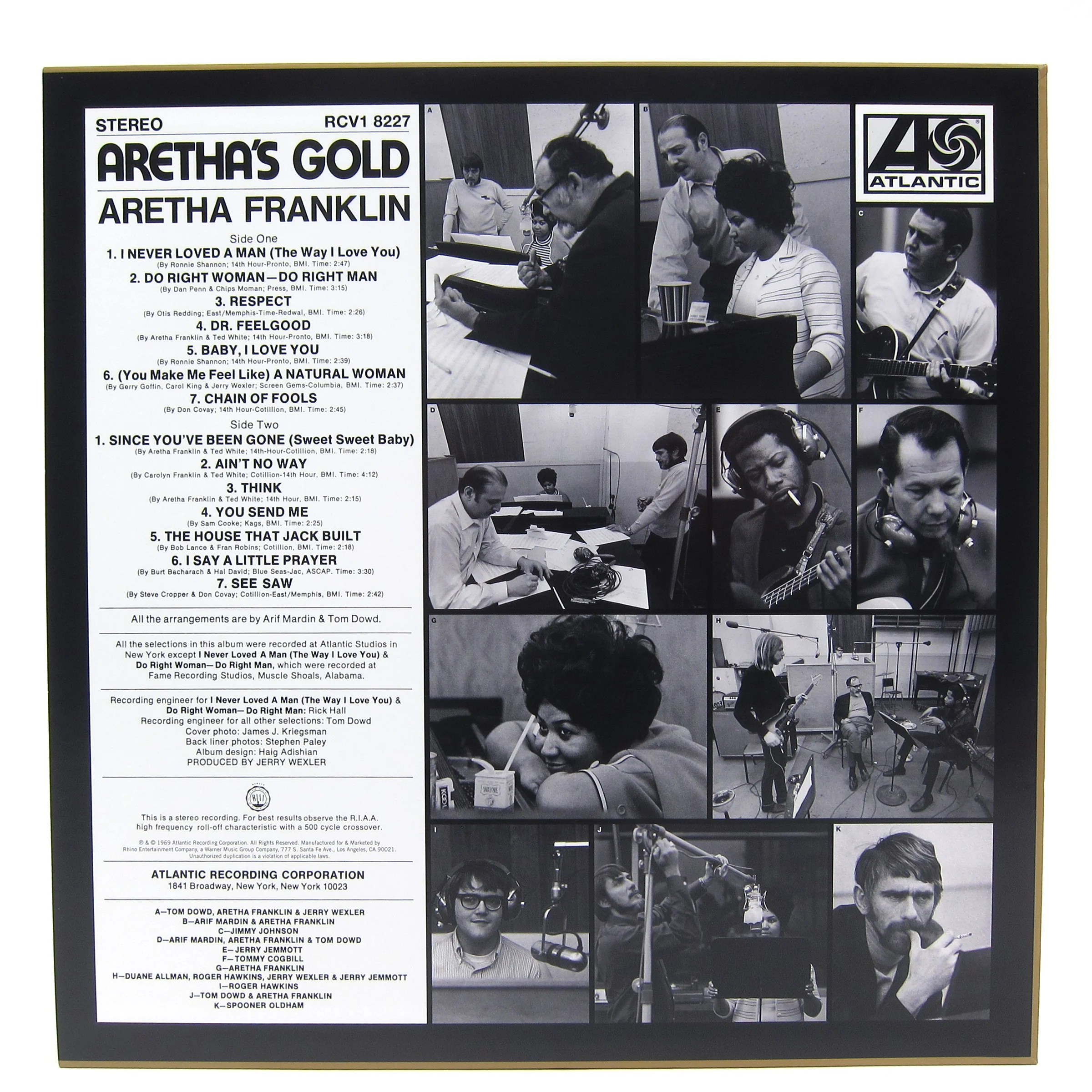 Aretha Franklin: Aretha's Gold (Colored Vinyl) Vinyl LP - Image 2