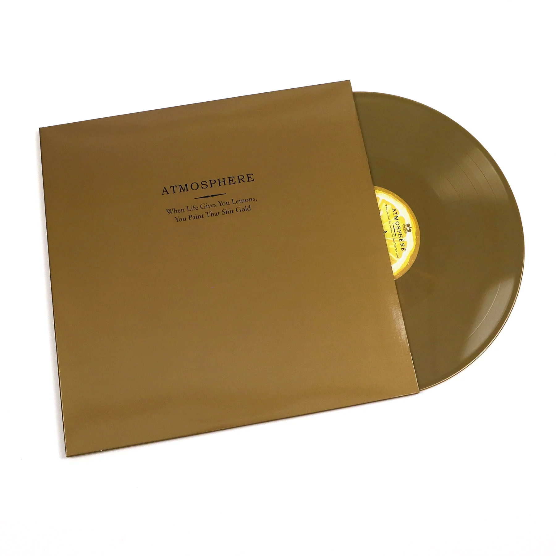 Atmosphere: When Life Gives You Lemons... (Gold Colored Vinyl) Vinyl 2LP