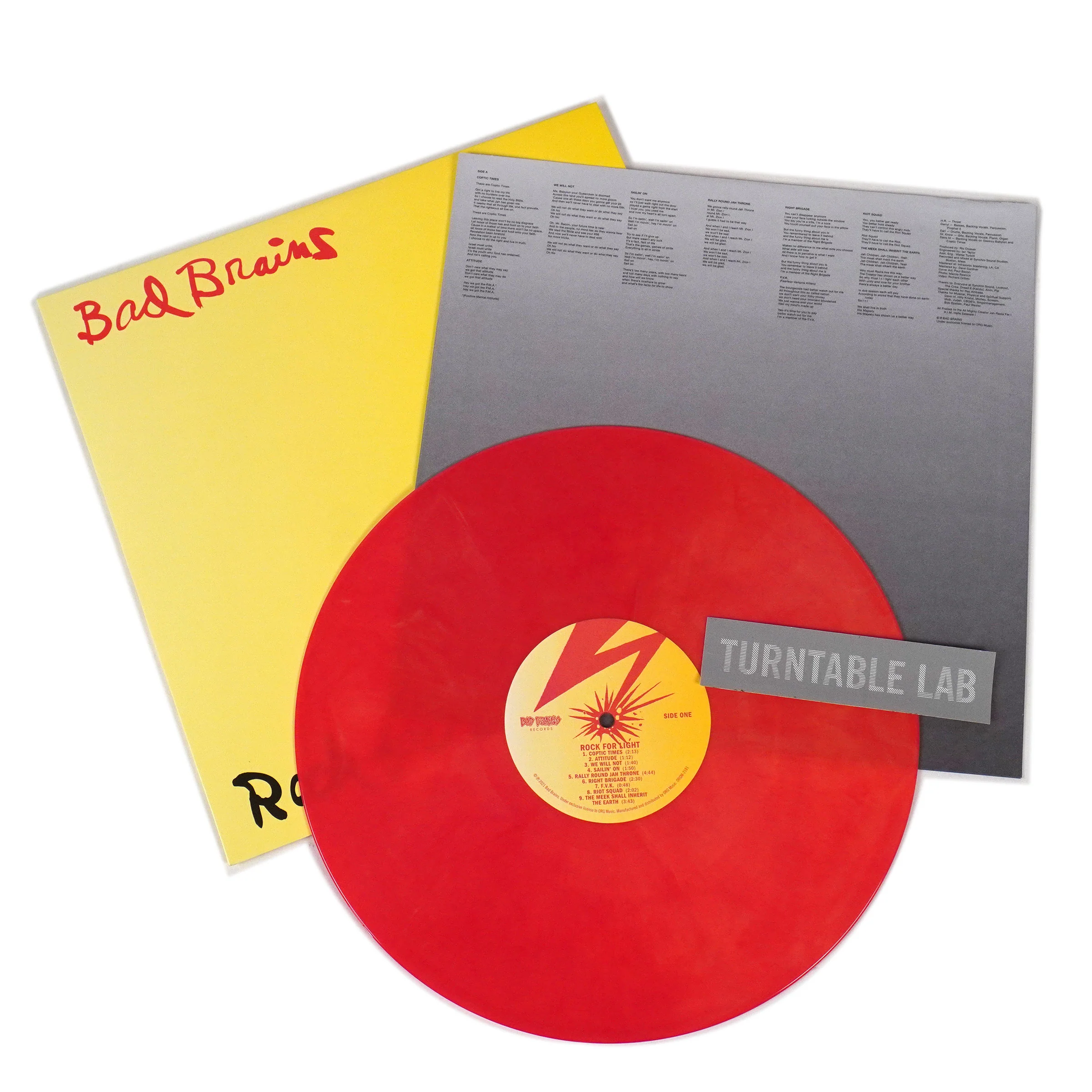 Bad Brains: Rock For Light (Colored Vinyl) Vinyl LP - Image 2