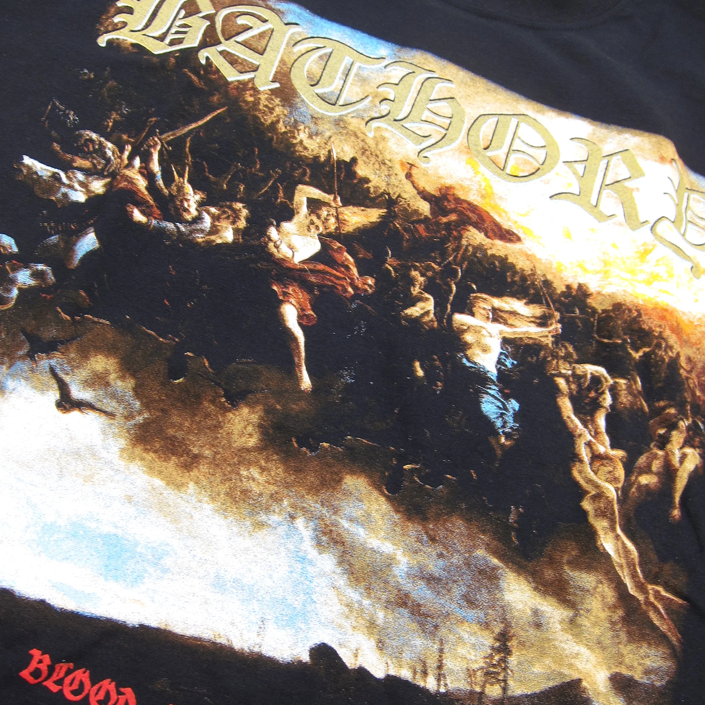 Bathory: Blood Fire Death Shirt - Black - Image 3
