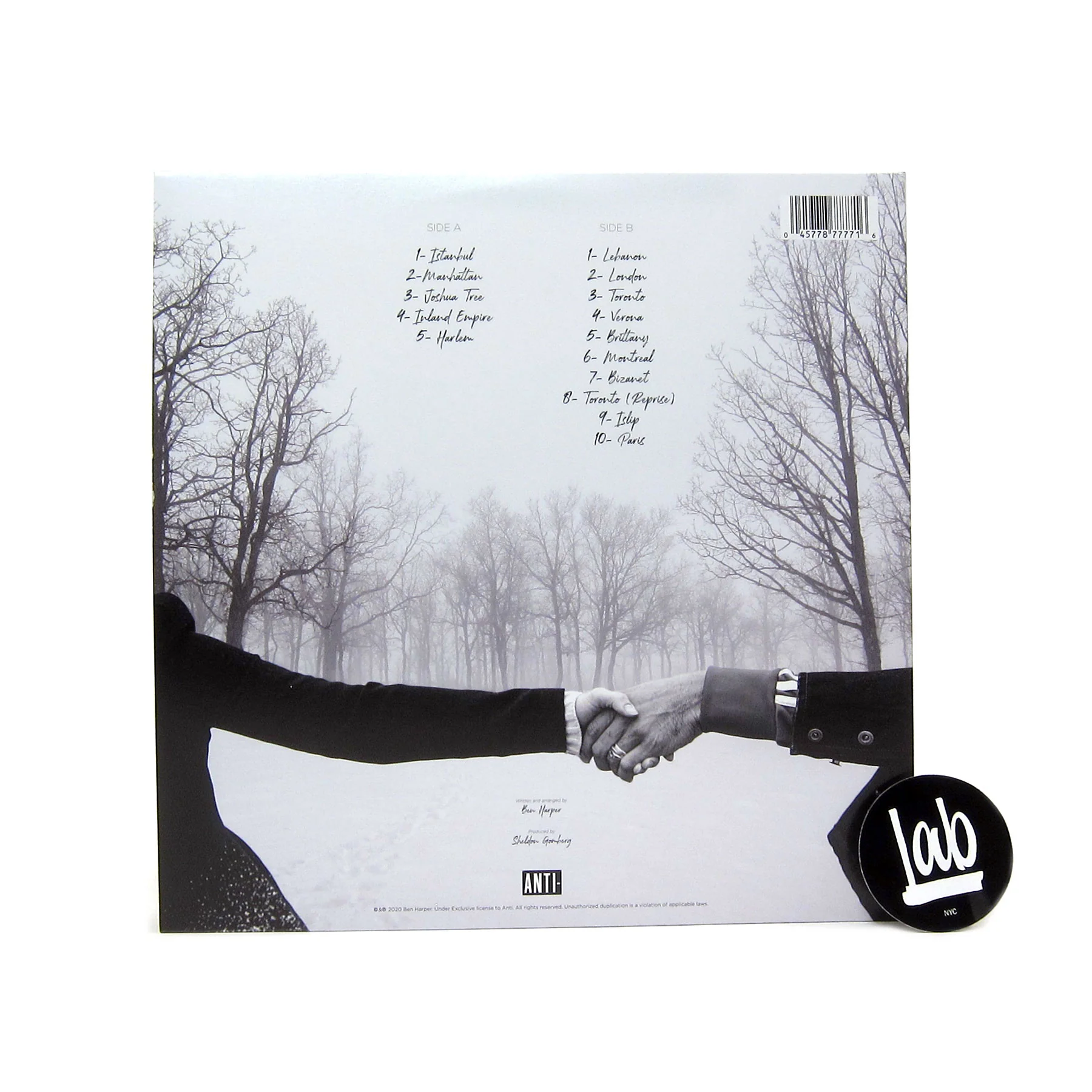 Ben Harper: Winter Is For Lovers (Colored Vinyl) Vinyl LP - Image 3
