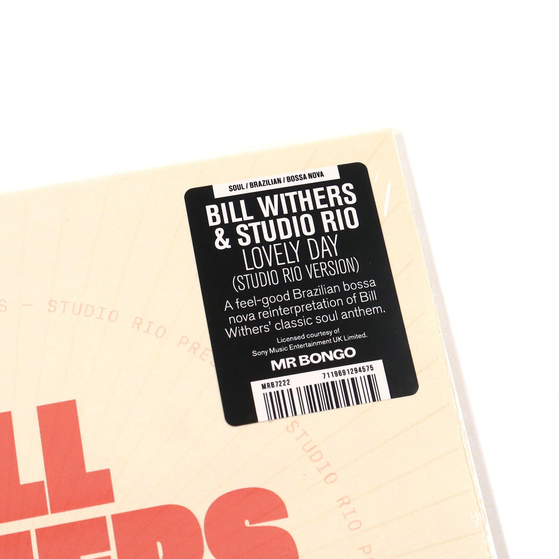 Bill Withers: Lovely Day (Studio Rio Version) Vinyl 7" - Image 3