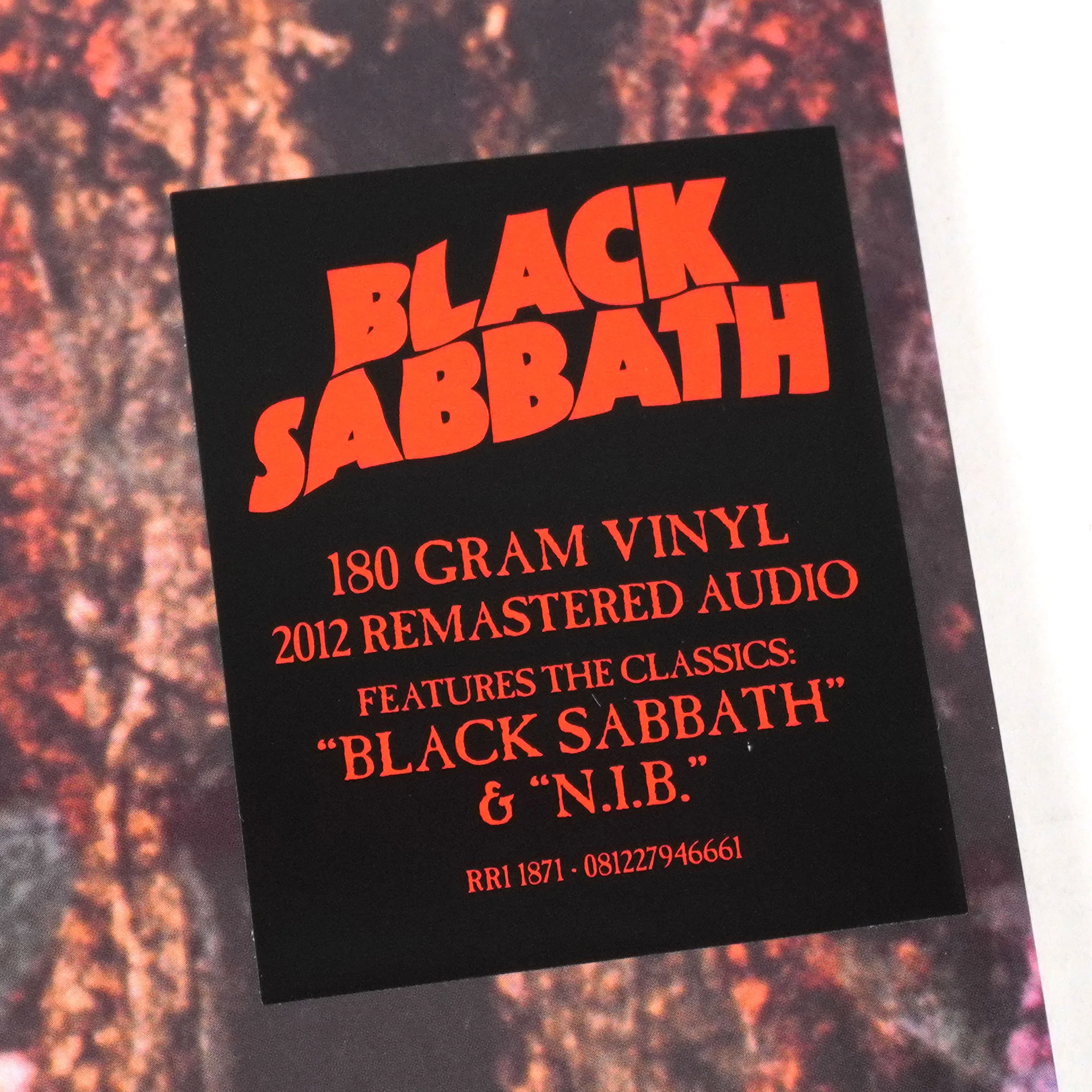Black Sabbath: Black Sabbath (180g) Vinyl LP - Image 4
