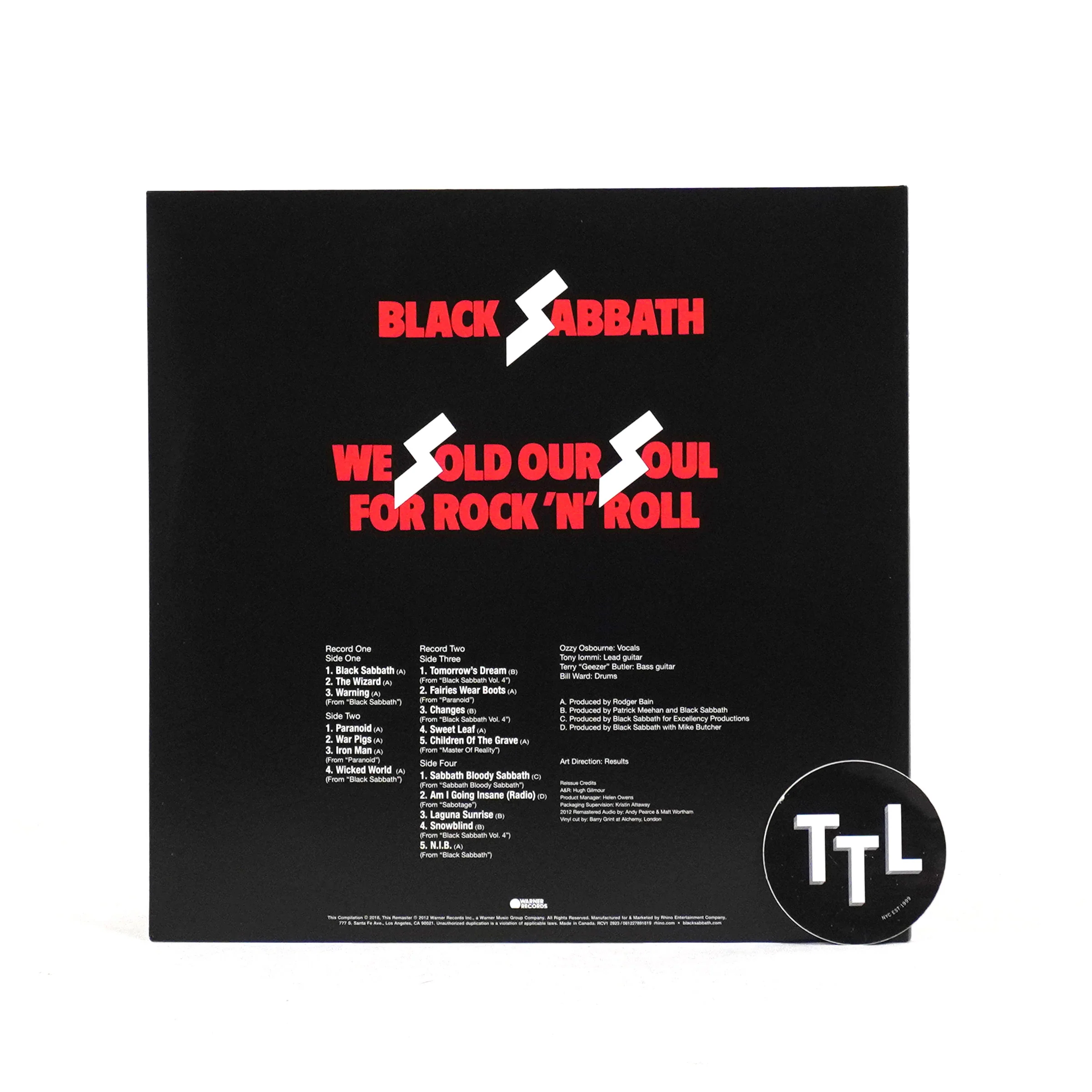 Black Sabbath: We Sold Our Soul For Rock 'n' Roll (Green Colored Vinyl) Vinyl 2LP - Image 3