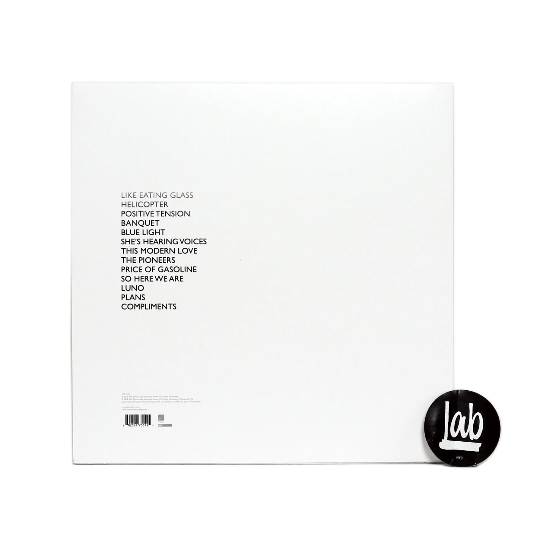 Bloc Party: Silent Alarm (180g, Import) Vinyl LP - Image 3