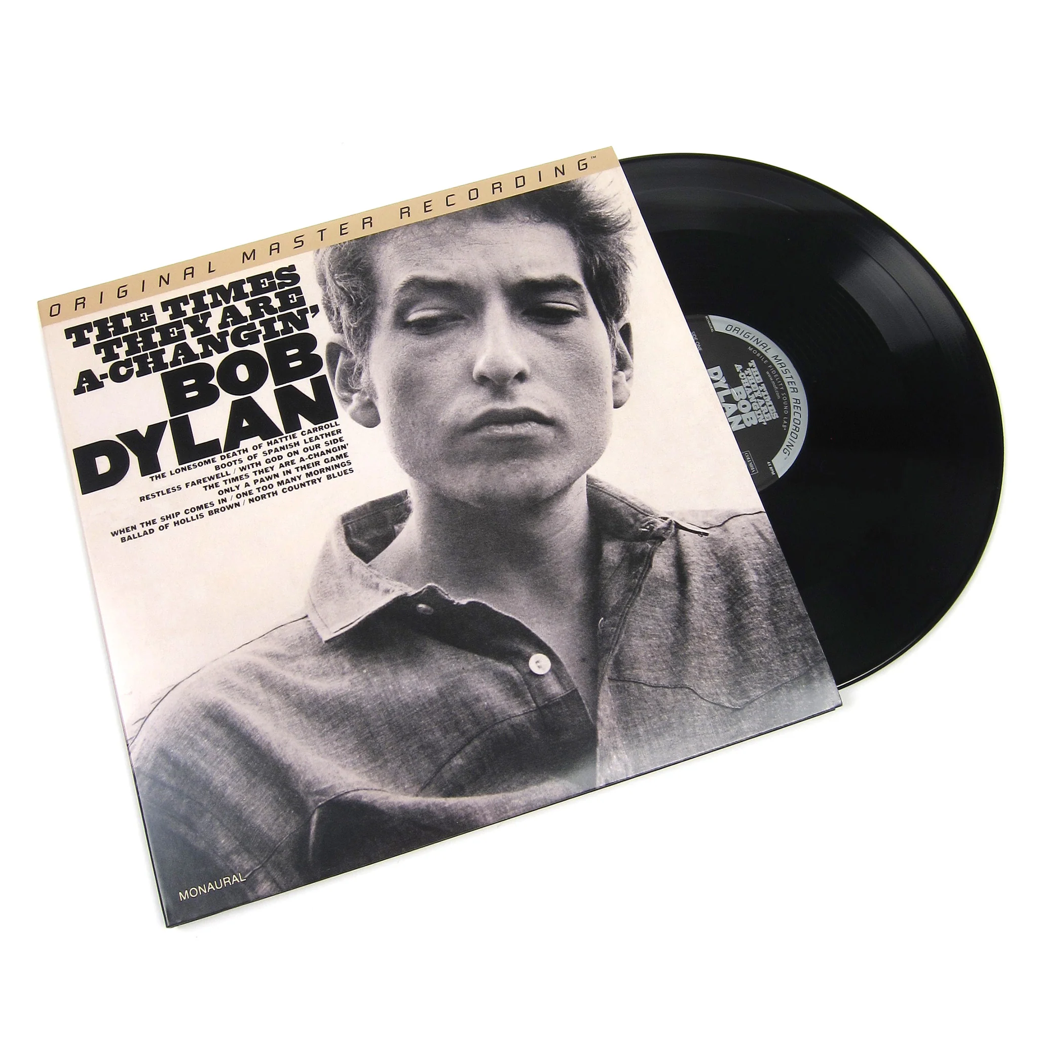 Bob Dylan: The Times They Are A-Changin' (Mono, 180g, 45rpm) Vinyl 2LP
