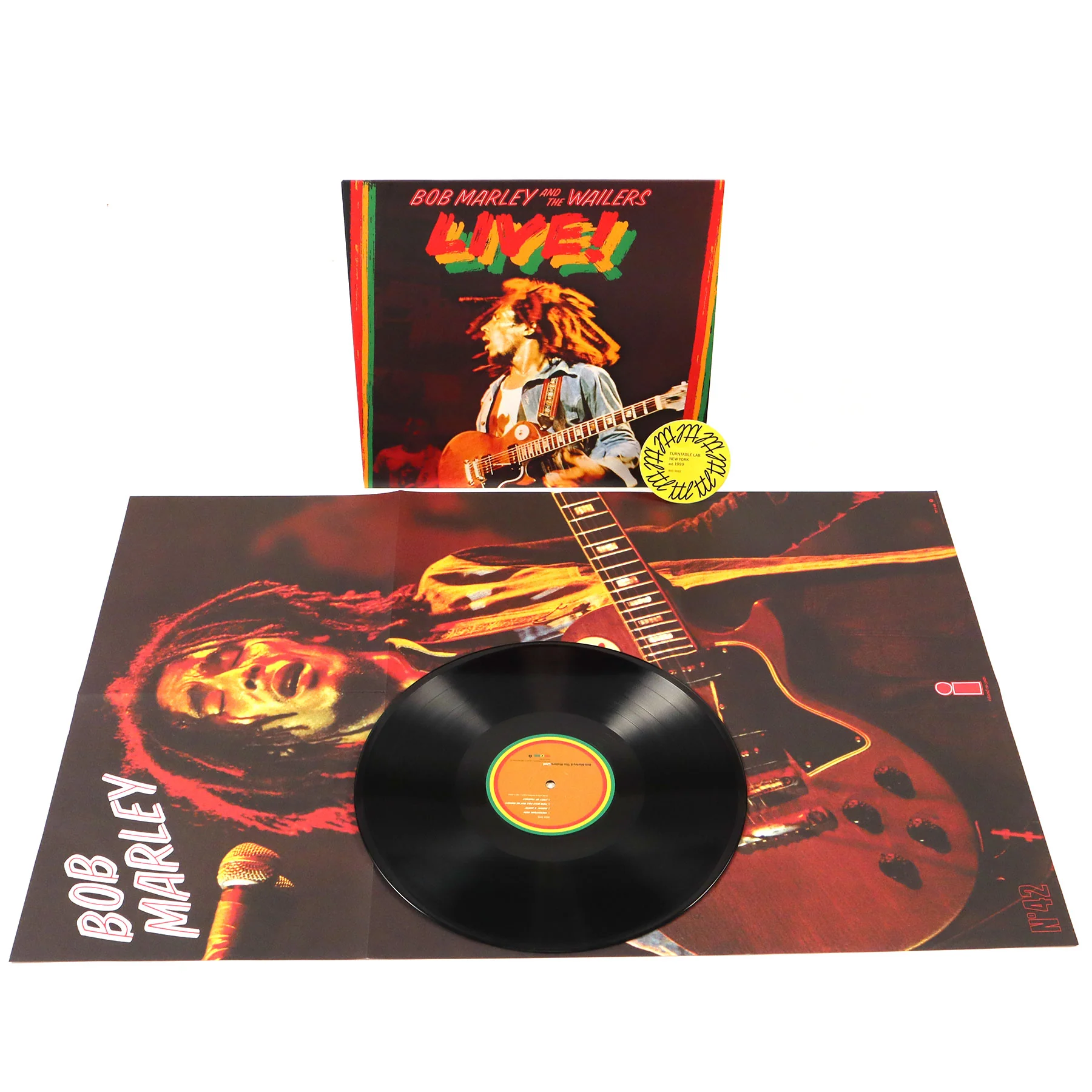 Bob Marley & The Wailers: Live! Vinyl LP - Image 2