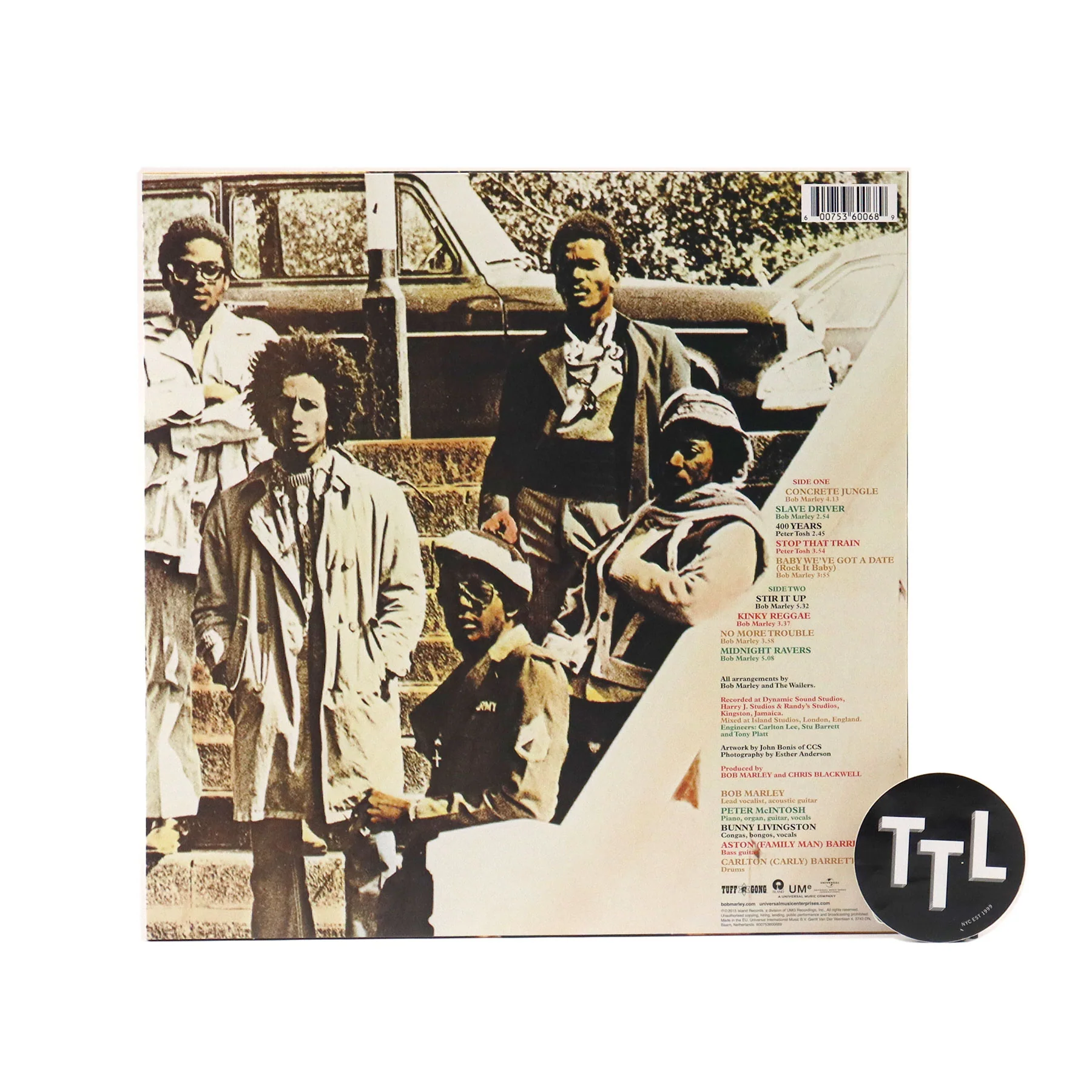 Bob Marley & The Wailers: Catch A Fire Vinyl LP - Image 2