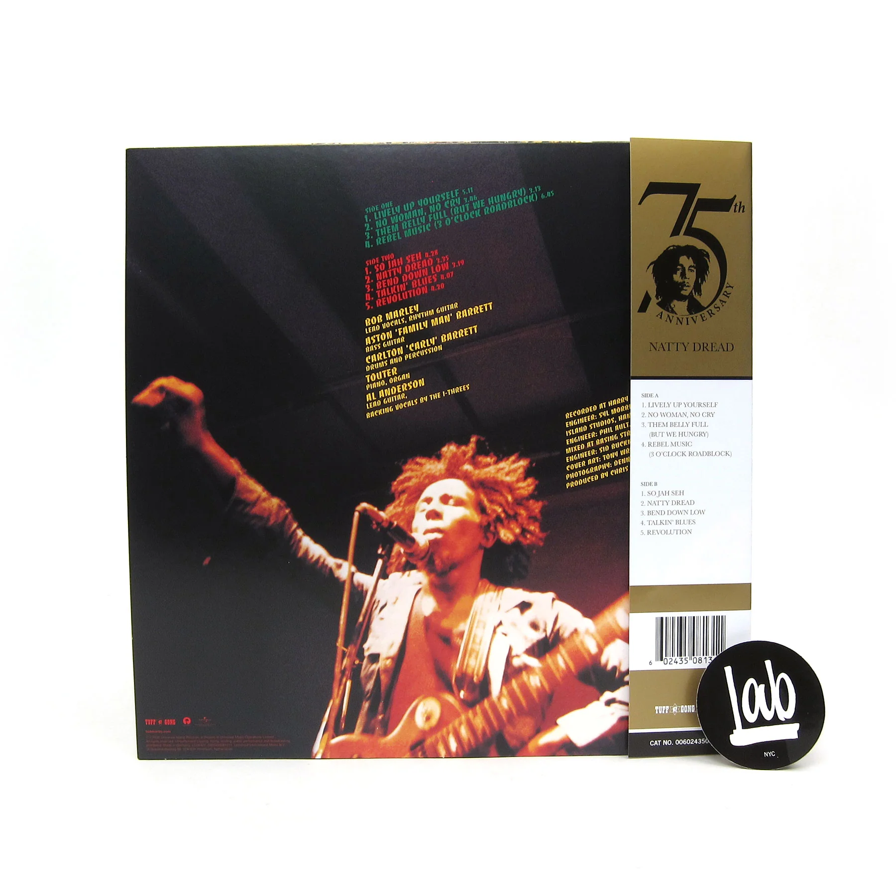 Bob Marley & The Wailers: Natty Dread (Abbey Road Half-Speed Master) Vinyl LP - Image 3
