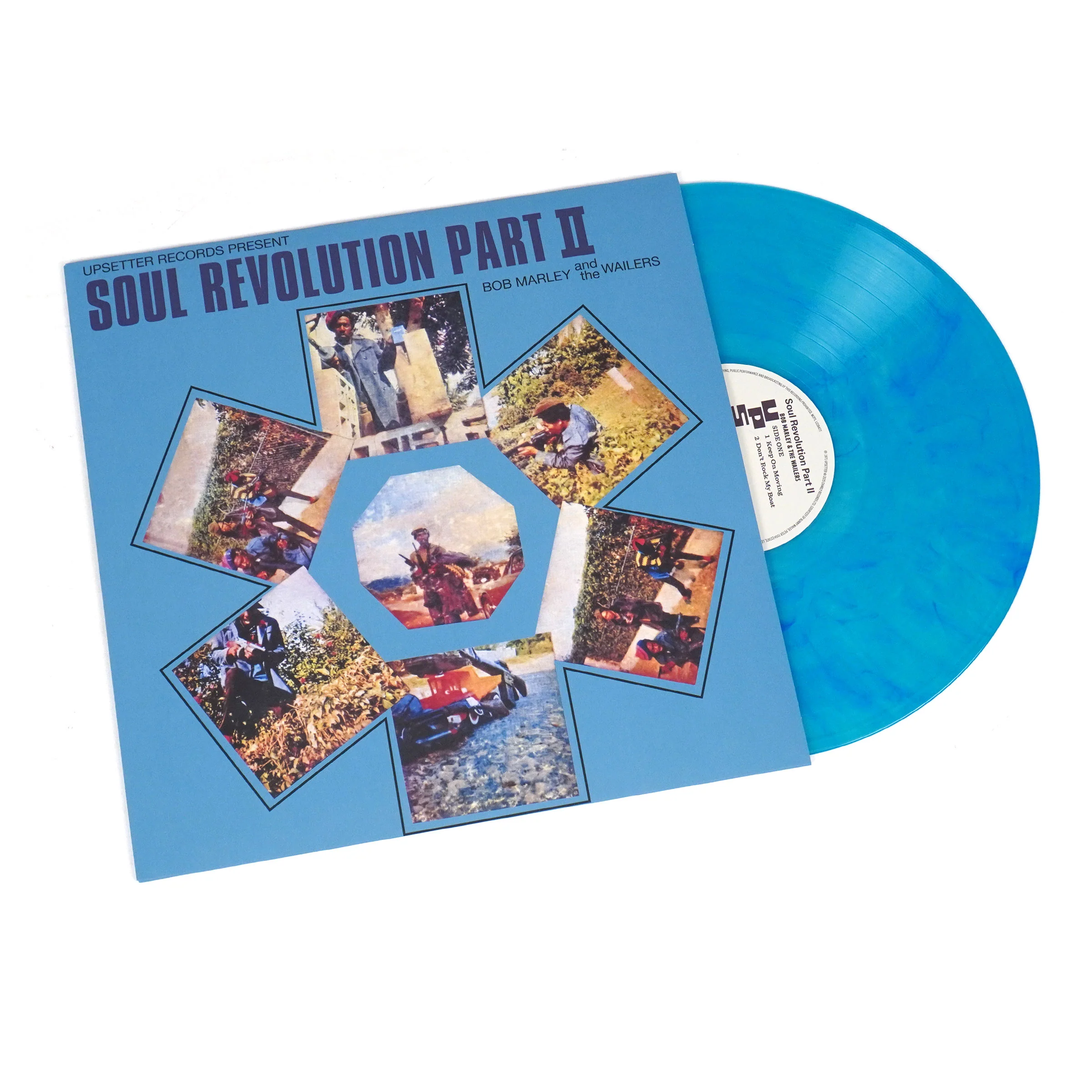Bob Marley & The Wailers: Soul Revolution Part II (Blue Colored Vinyl) Vinyl LP