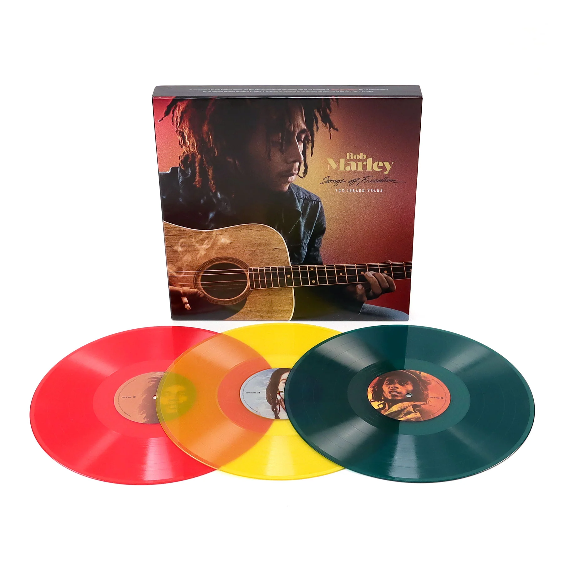 Bob Marley & The Wailers: Songs Of Freedom - The Island Years (Colored Vinyl) Vinyl 6LP Boxset