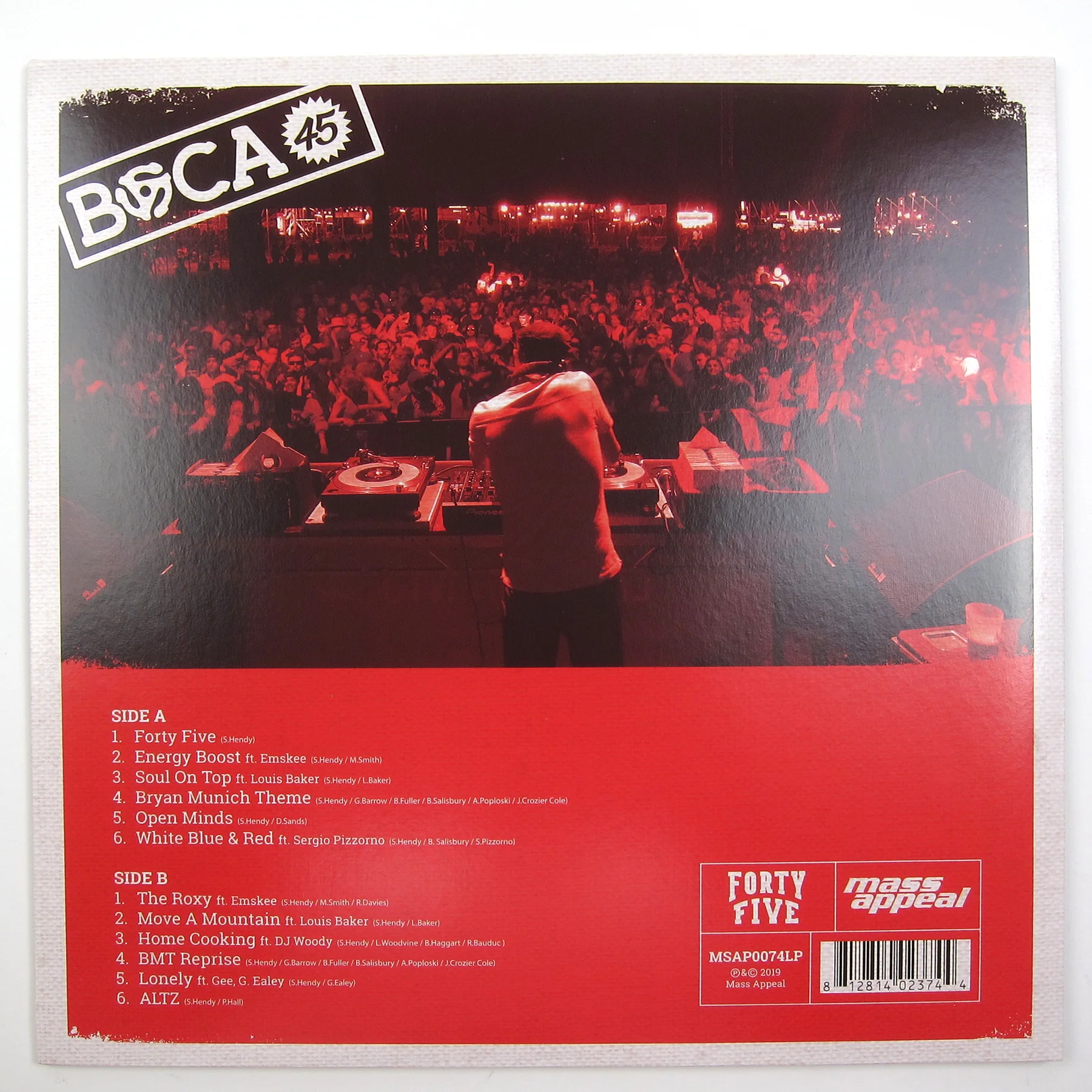 Boca 45: Forty Five Vinyl LP - Image 3