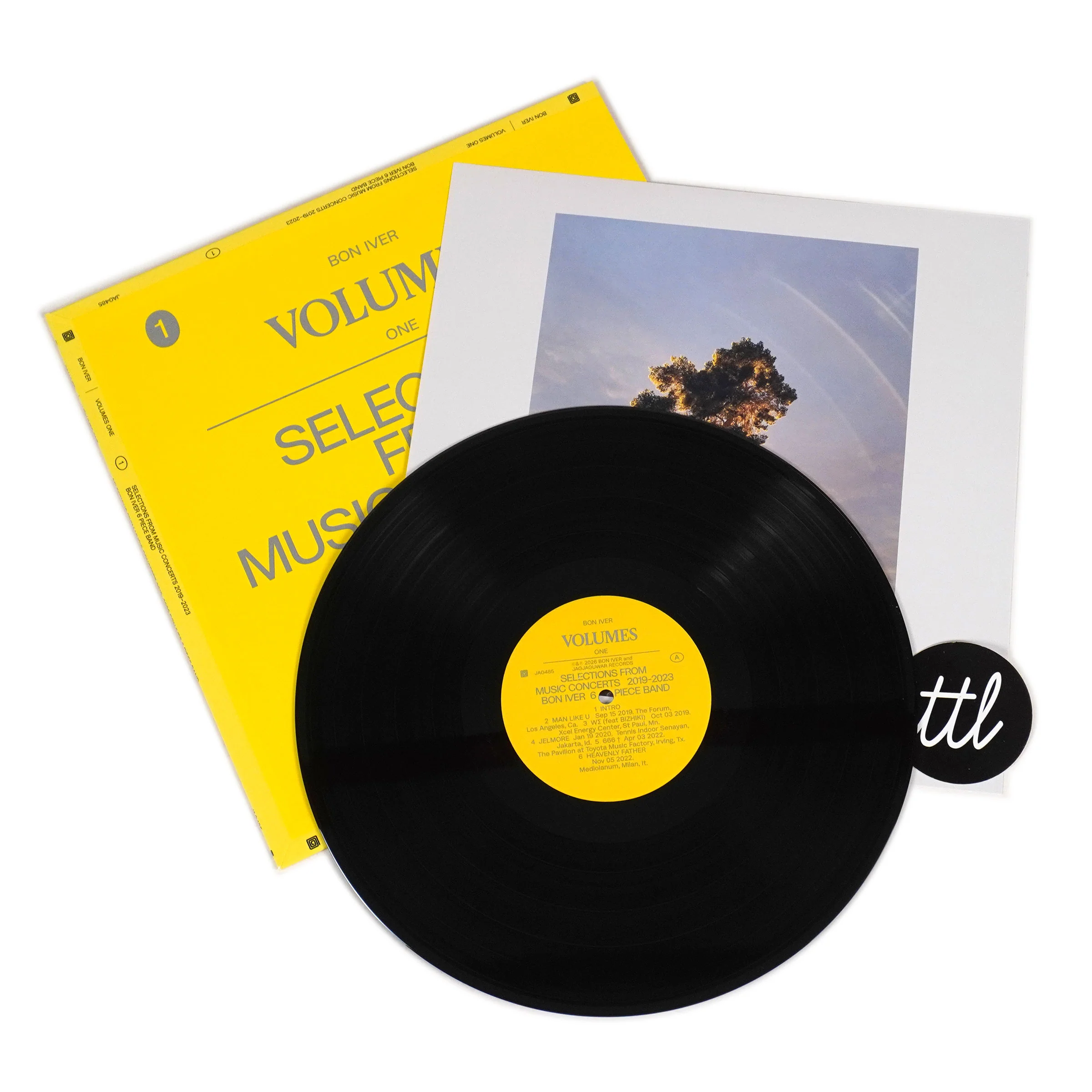 Bon Iver: Volumes One - Selections From Music Concerts 2019-2023 Bon Iver 6 Piece Band Vinyl LP - Image 2