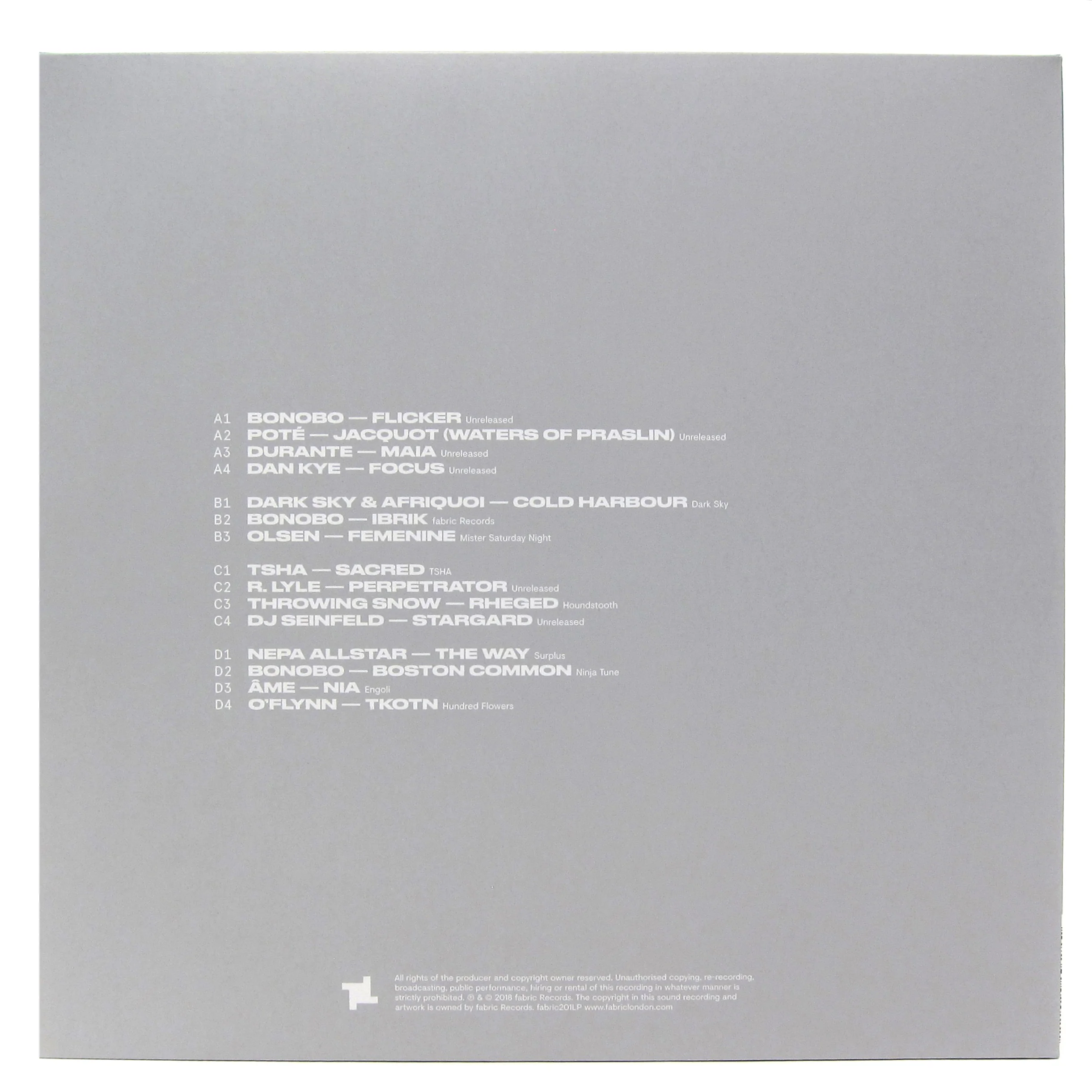 Bonobo: Fabric Presents - Bonobo Vinyl 2LP - Image 3