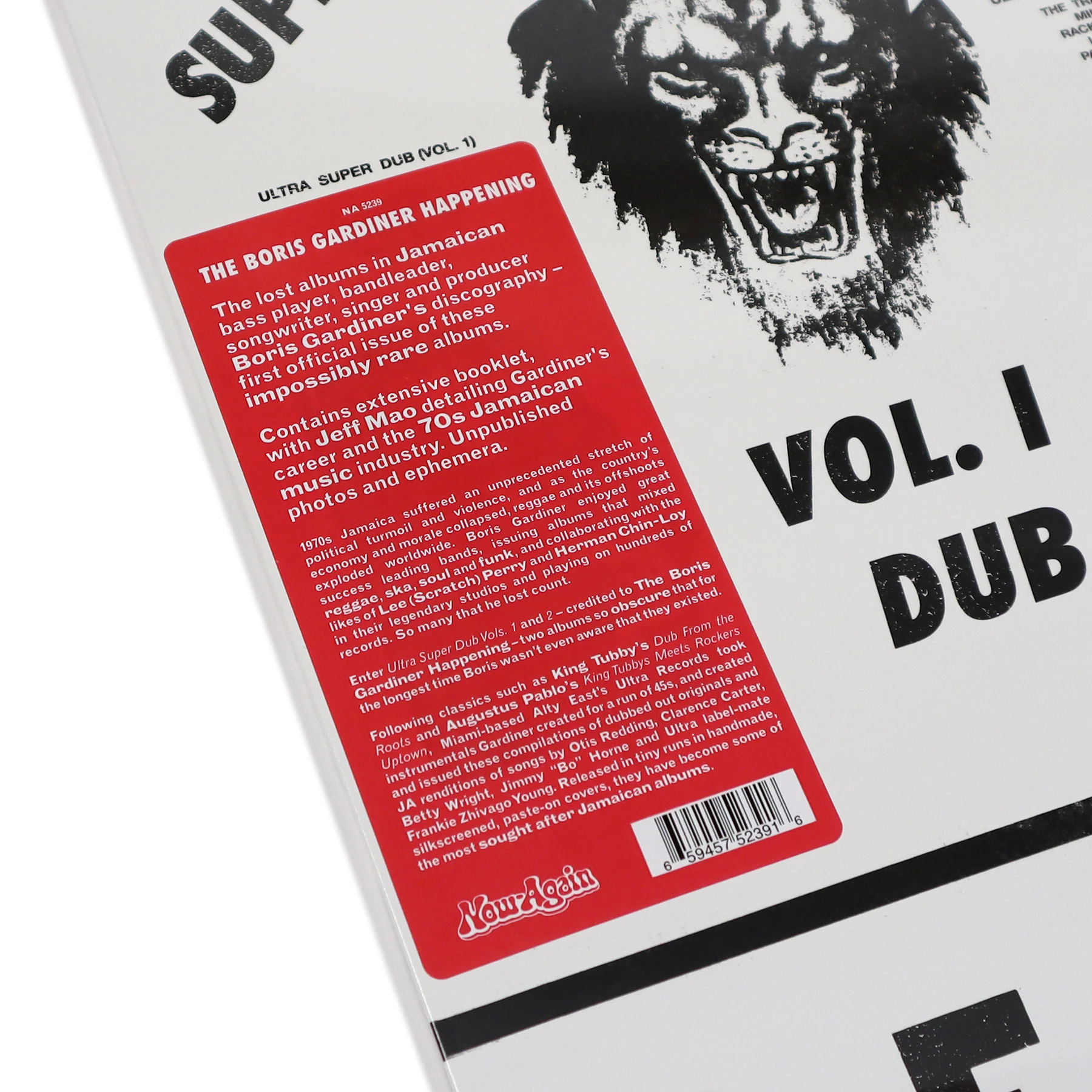 Boris Gardiner: Ultra Super Dub V.1 Vinyl LP - Image 4