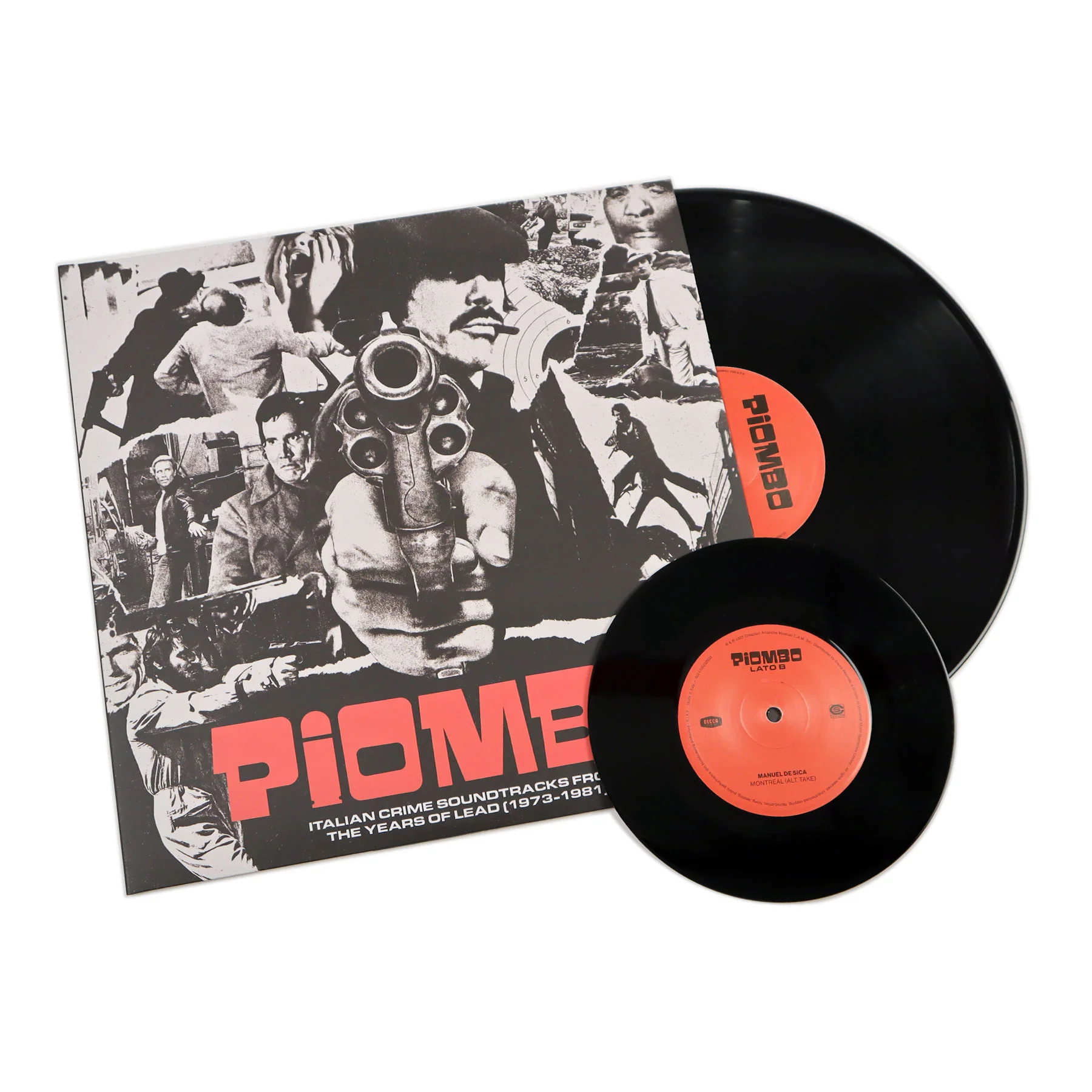 CAM Sugar: Piombo - Crime-Funk Sound Of Italian Cinema 1973-81 Vinyl 2LP+7"