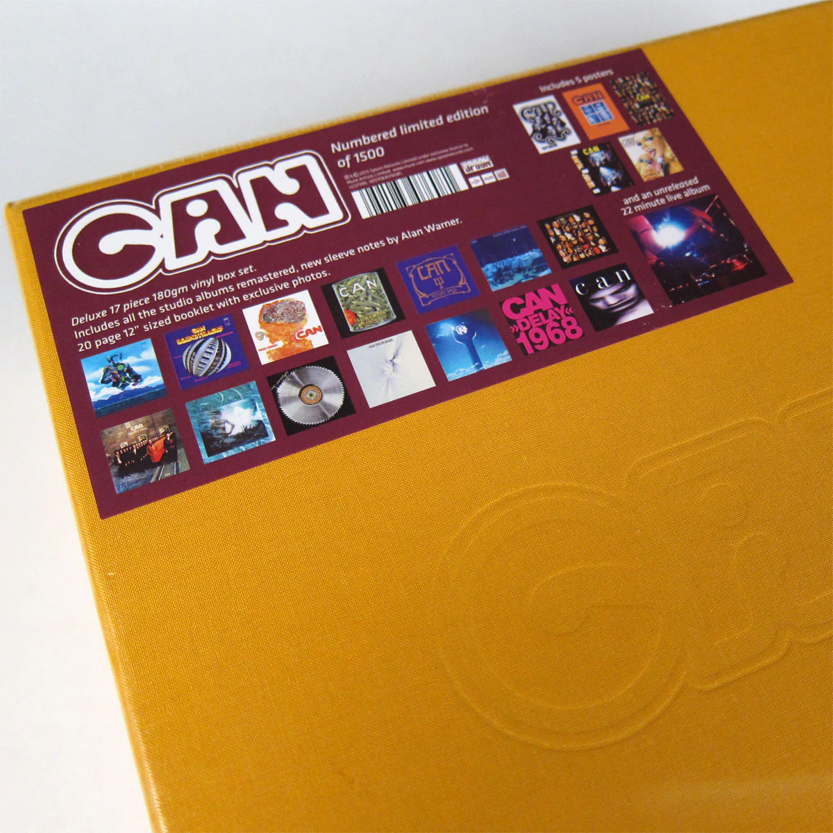 Can: Can - Deluxe 17 Piece 180g Vinyl Box Set - Image 3