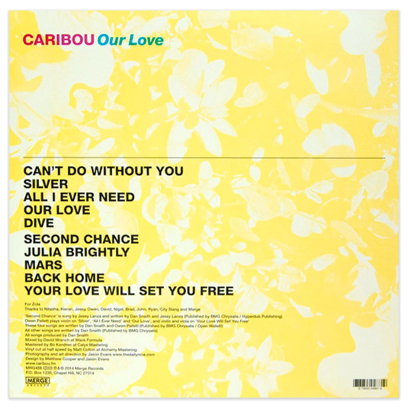 Caribou: Our Love (180g) Vinyl LP - Image 2