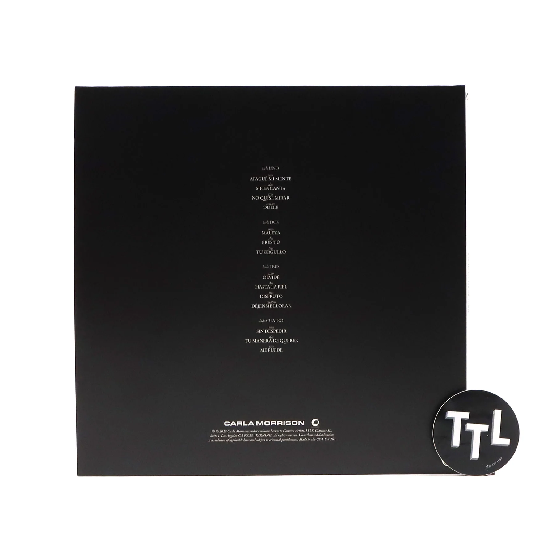 Carla Morrison: Dejenme Llorar Vinyl 2LP - Image 3