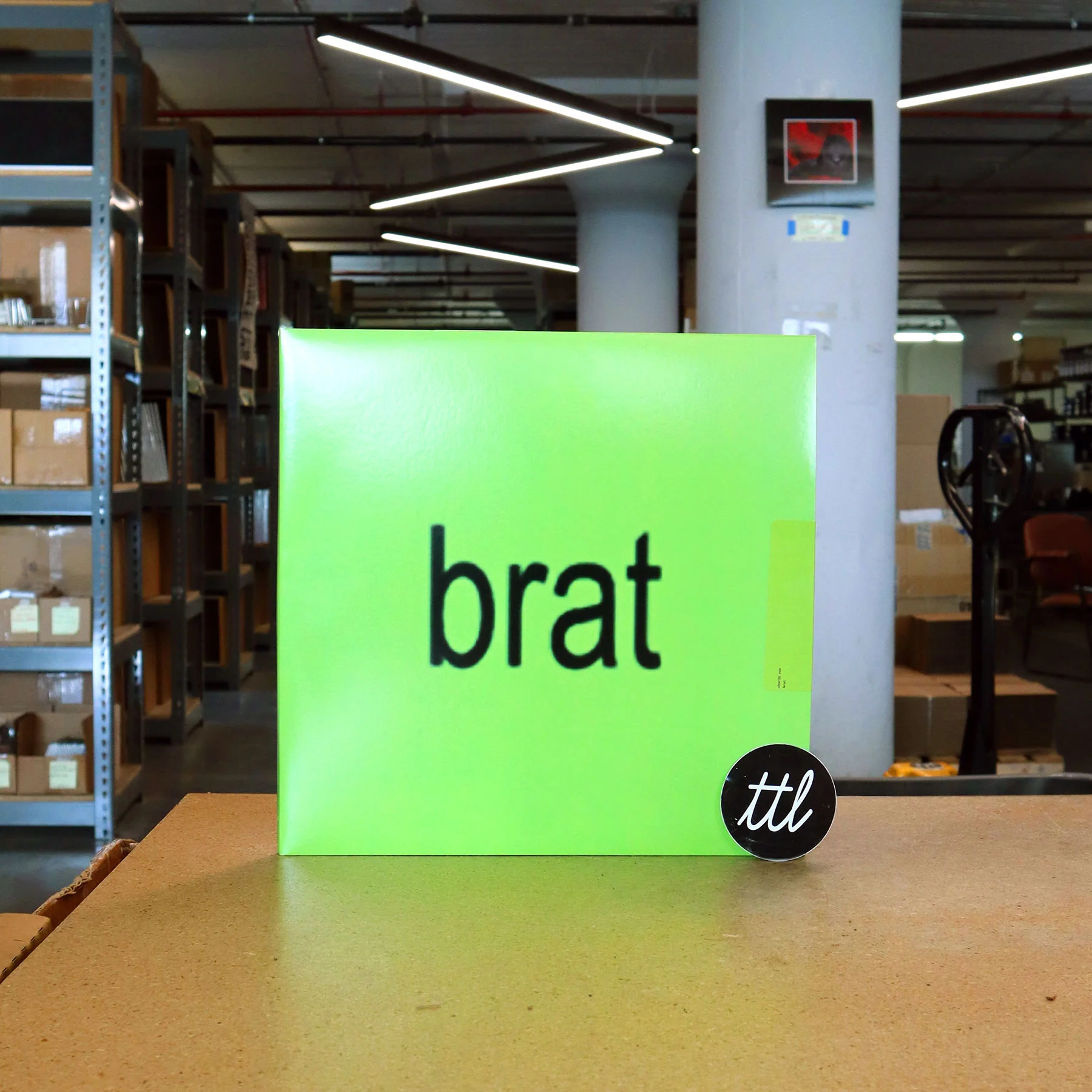 Charli XCX: Brat (Black Ice Colored Vinyl) Vinyl LP - Image 5