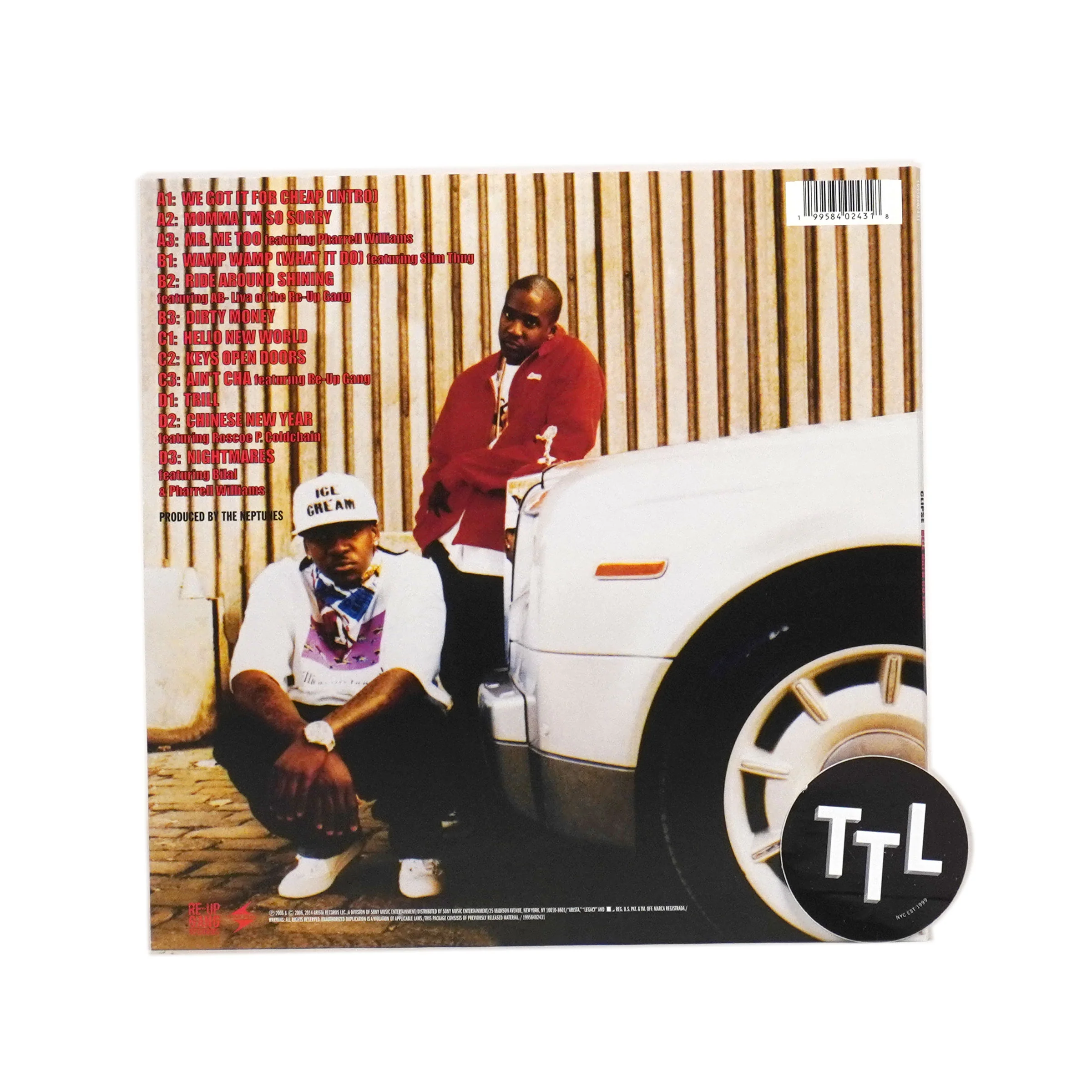 Clipse: Hell Hath No Fury (Gold Colored Vinyl) Vinyl 2LP - Image 3
