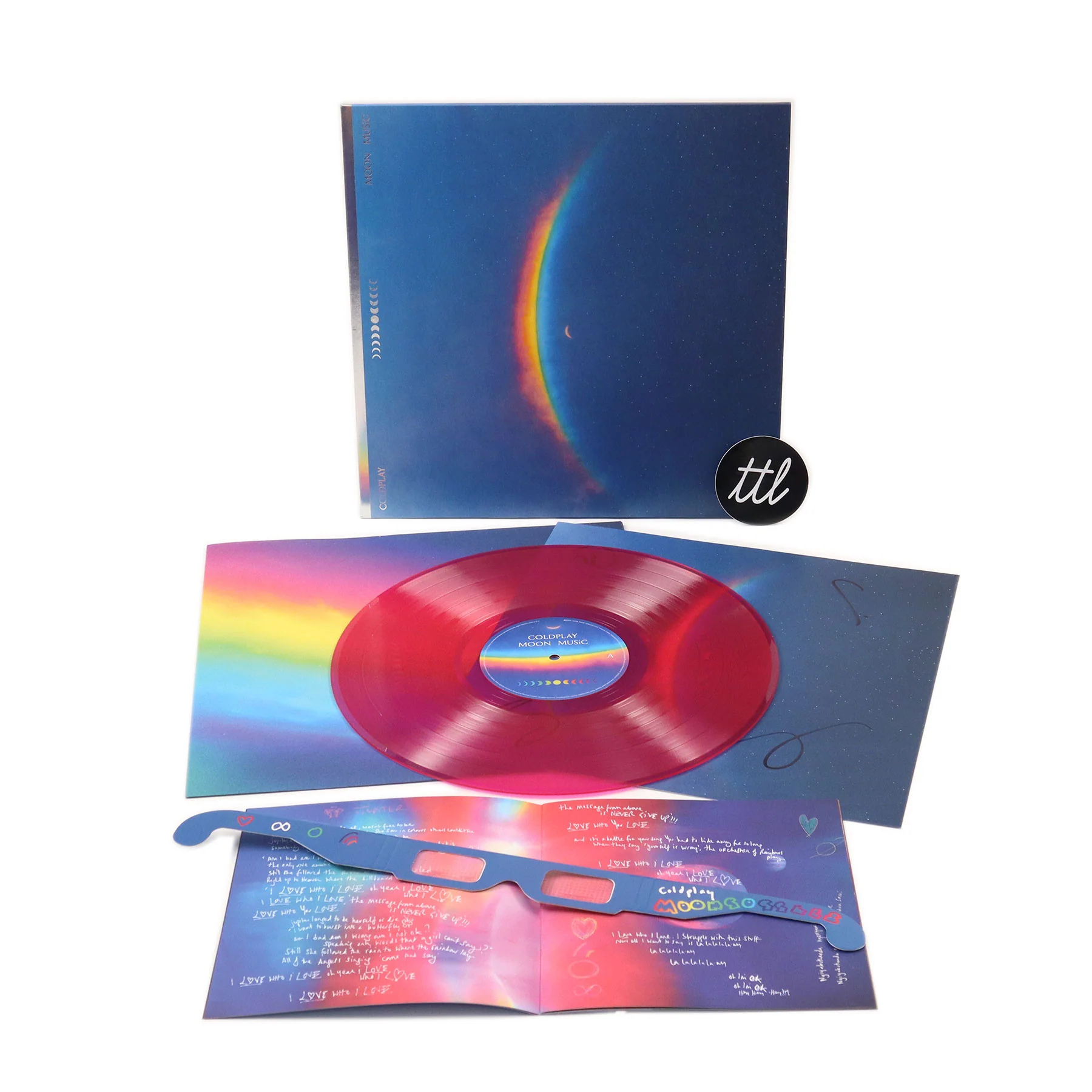 Coldplay: Moon Music (Signed, Colored Vinyl) Vinyl LP - Image 3