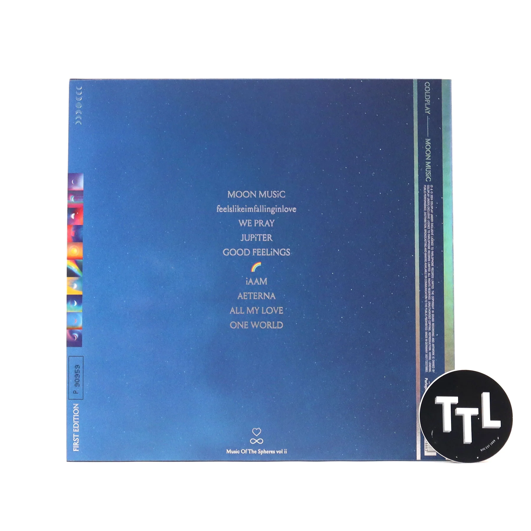 Coldplay: Moon Music (Signed, Colored Vinyl) Vinyl LP - Image 4