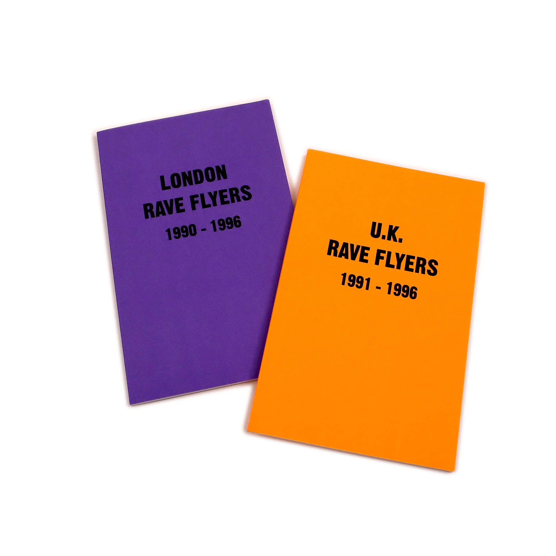 Colpa Press: Rave Flyer Zine Pack (UK + London)