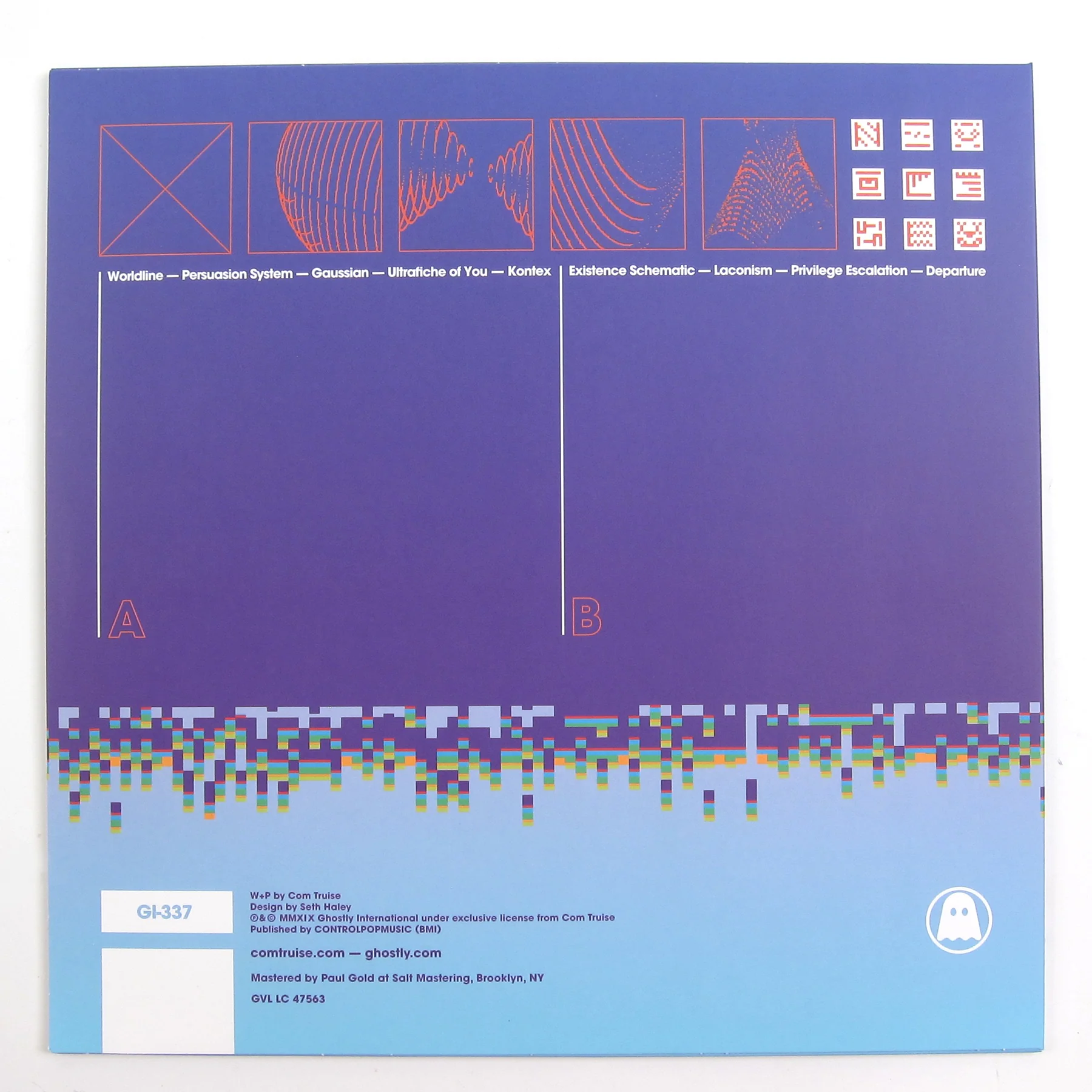 Com Truise: Persuasion System (Sky Blue Colored Vinyl) Vinyl LP - Image 2