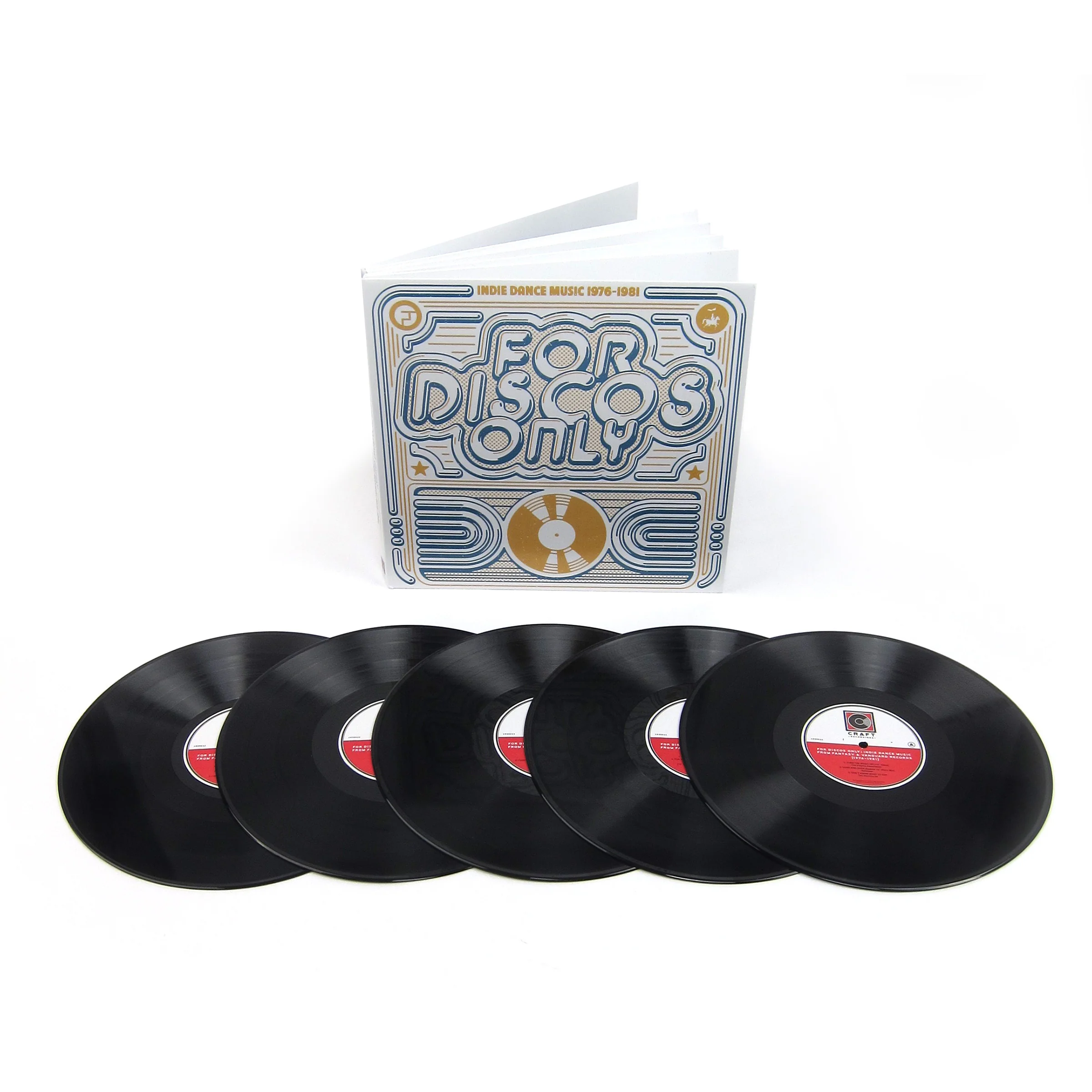 Craft Recordings: For Discos Only - Indie Dance From Fantasy & Vanguard (1976–81) Vinyl 5LP Boxset