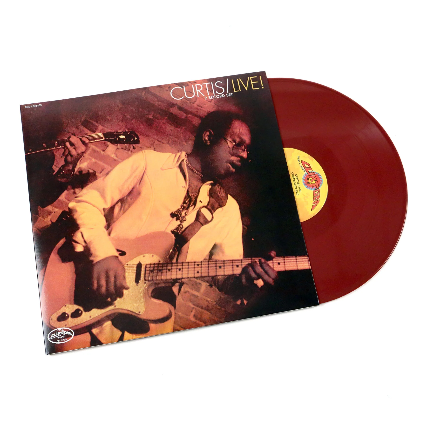 Curtis Mayfield: Live! (Colored Vinyl) Vinyl 2LP