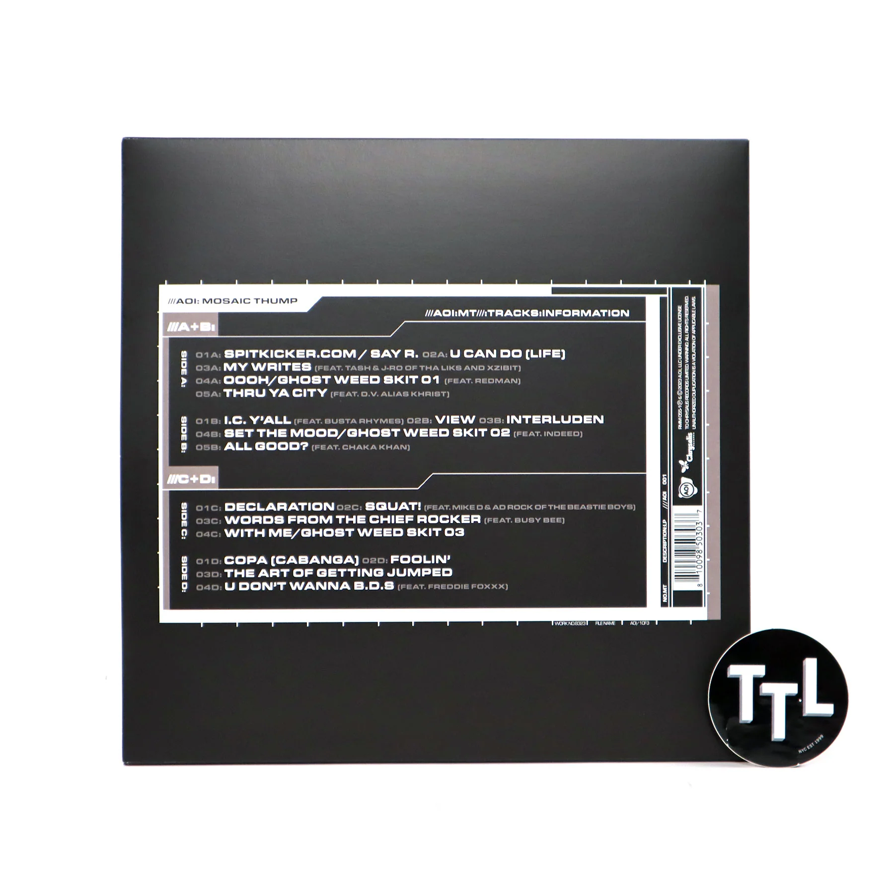 De La Soul: Art Official Intelligence - Mosaic Thump Vinyl 2LP - Image 3