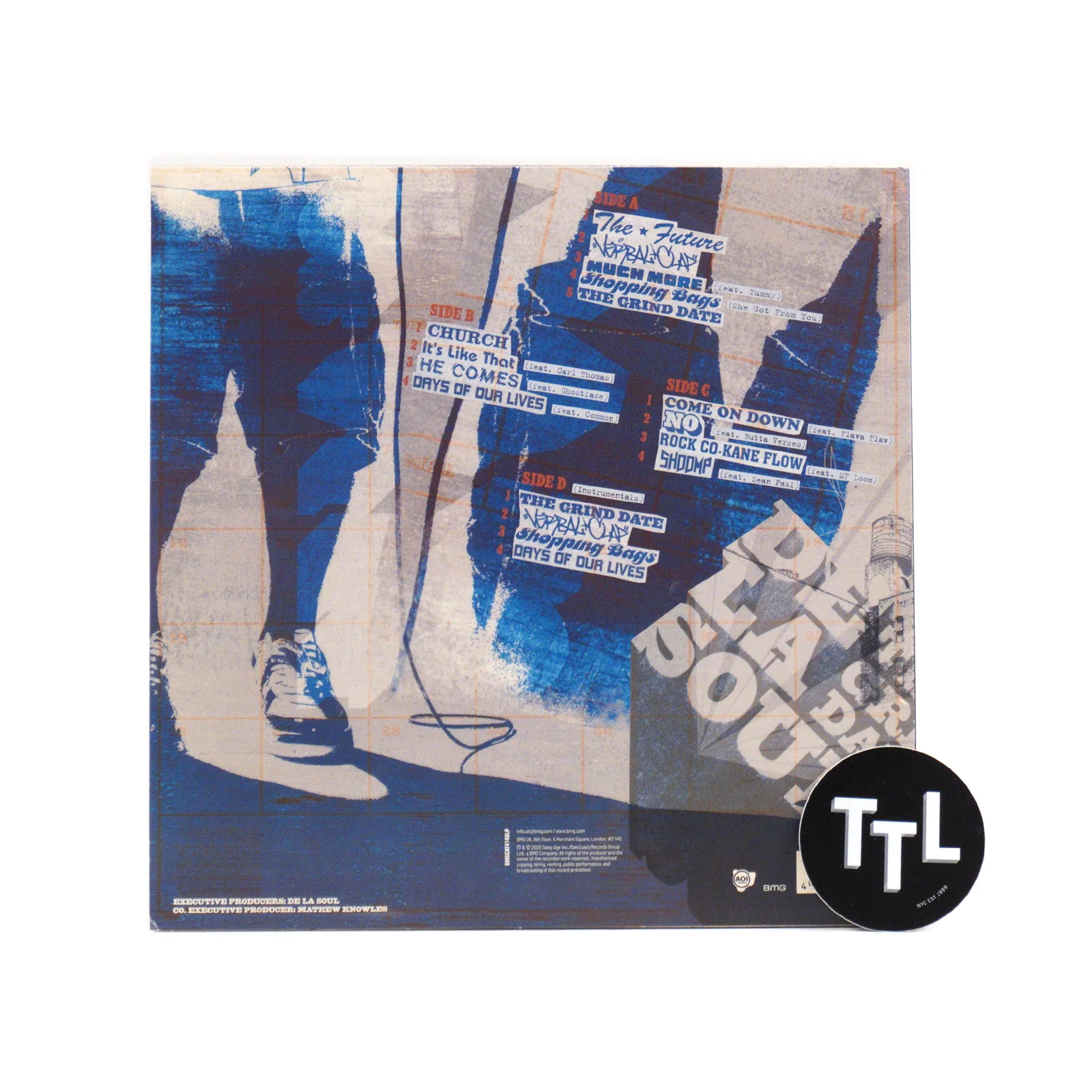 De La Soul: The Grind Date (Splatter Colored Vinyl) Vinyl 2LP - Image 3