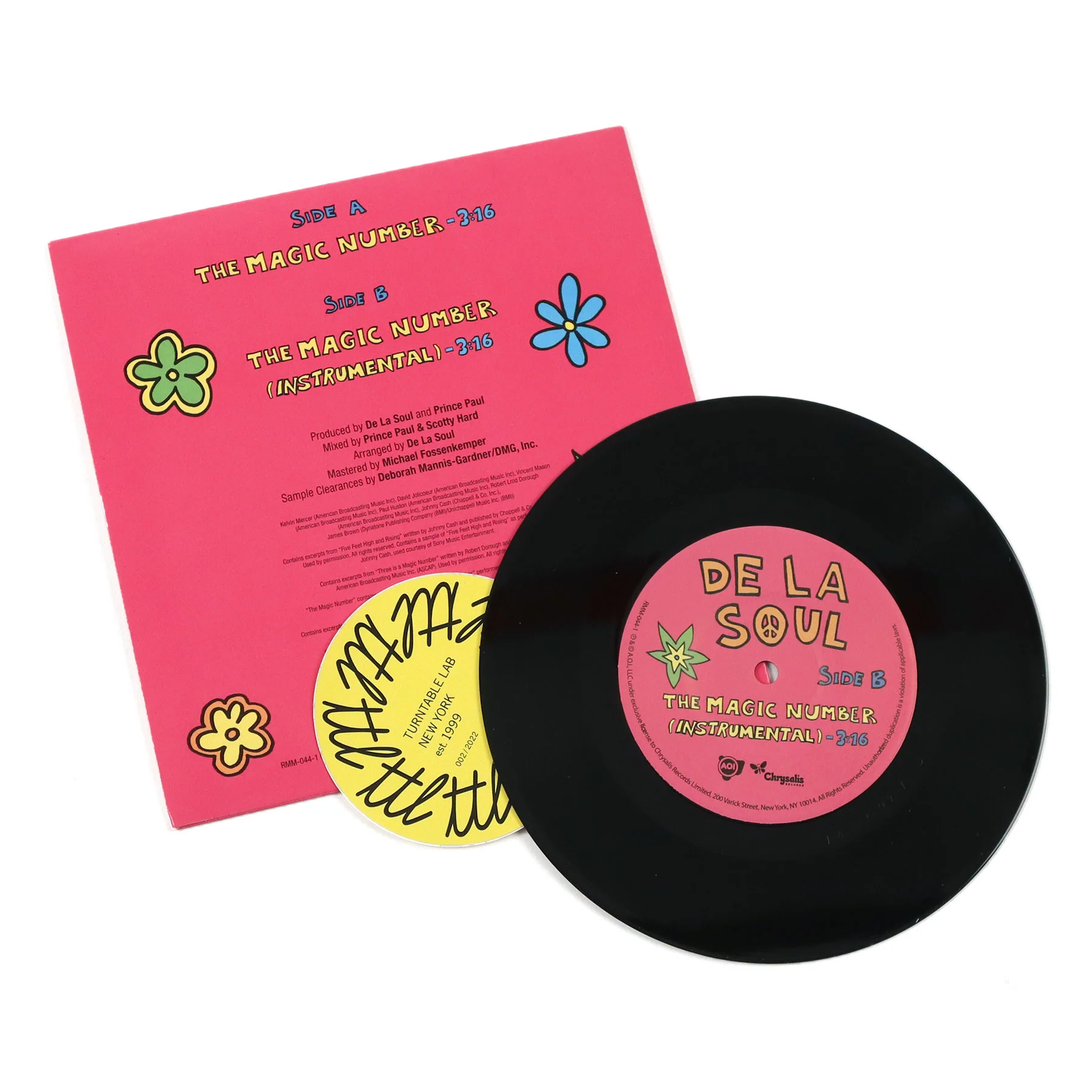 De La Soul: The Magic Number (Indie Exclusive) Vinyl 7" - Image 2