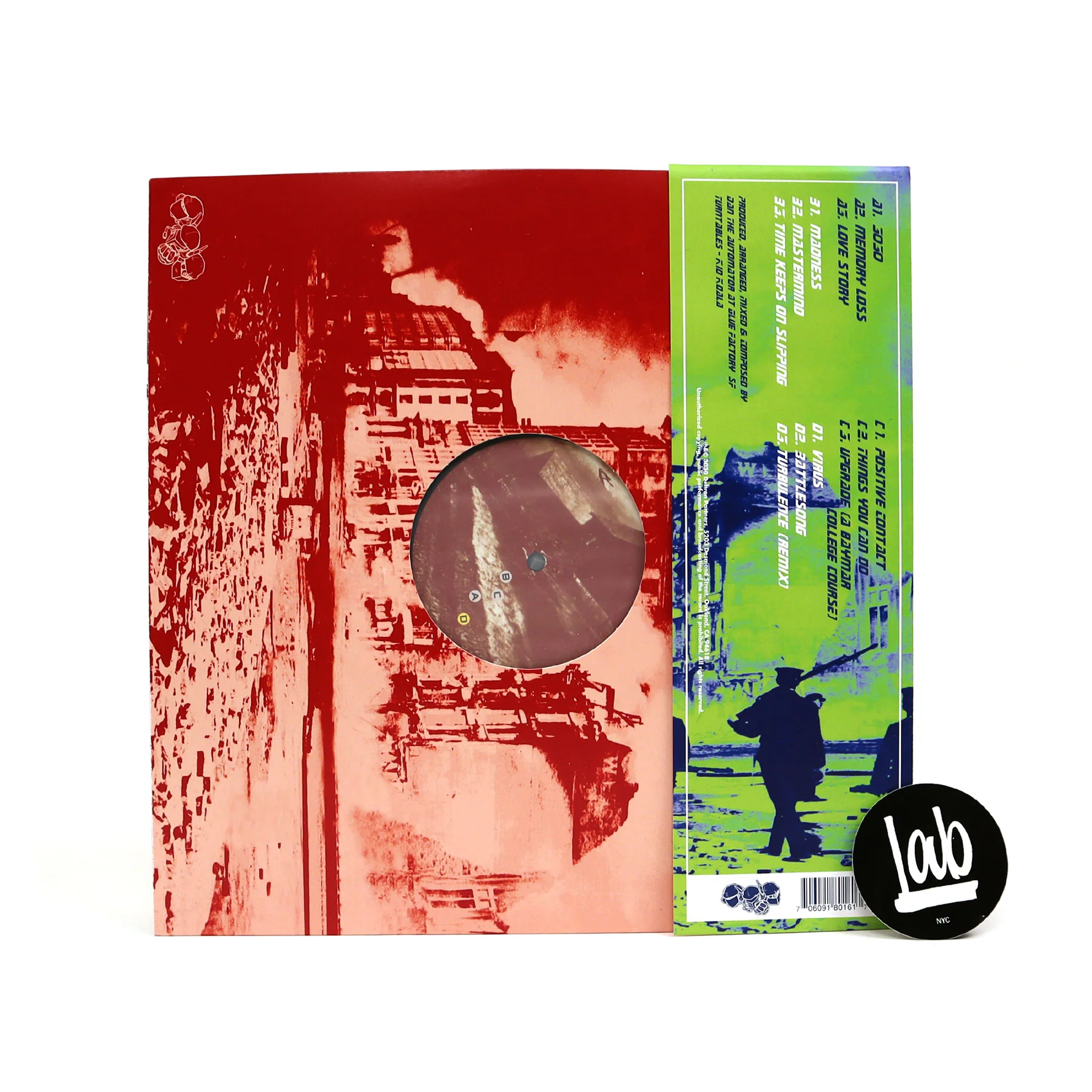 Deltron 3030: Deltron 3030 Instrumentals Vinyl 2LP - Image 3