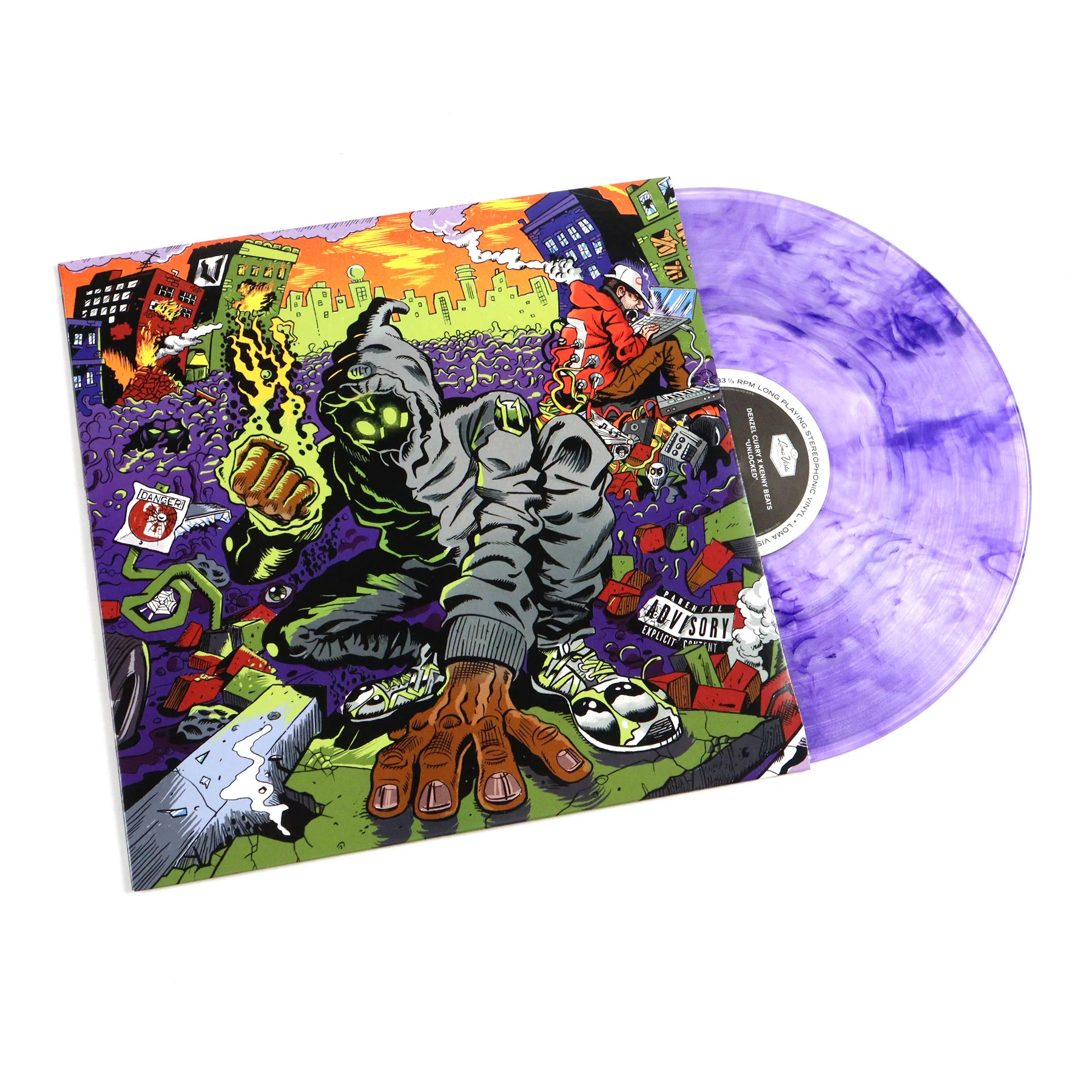 Denzel Curry & Kenny Beats: Unlocked (Amethyst Colored Vinyl) Vinyl LP