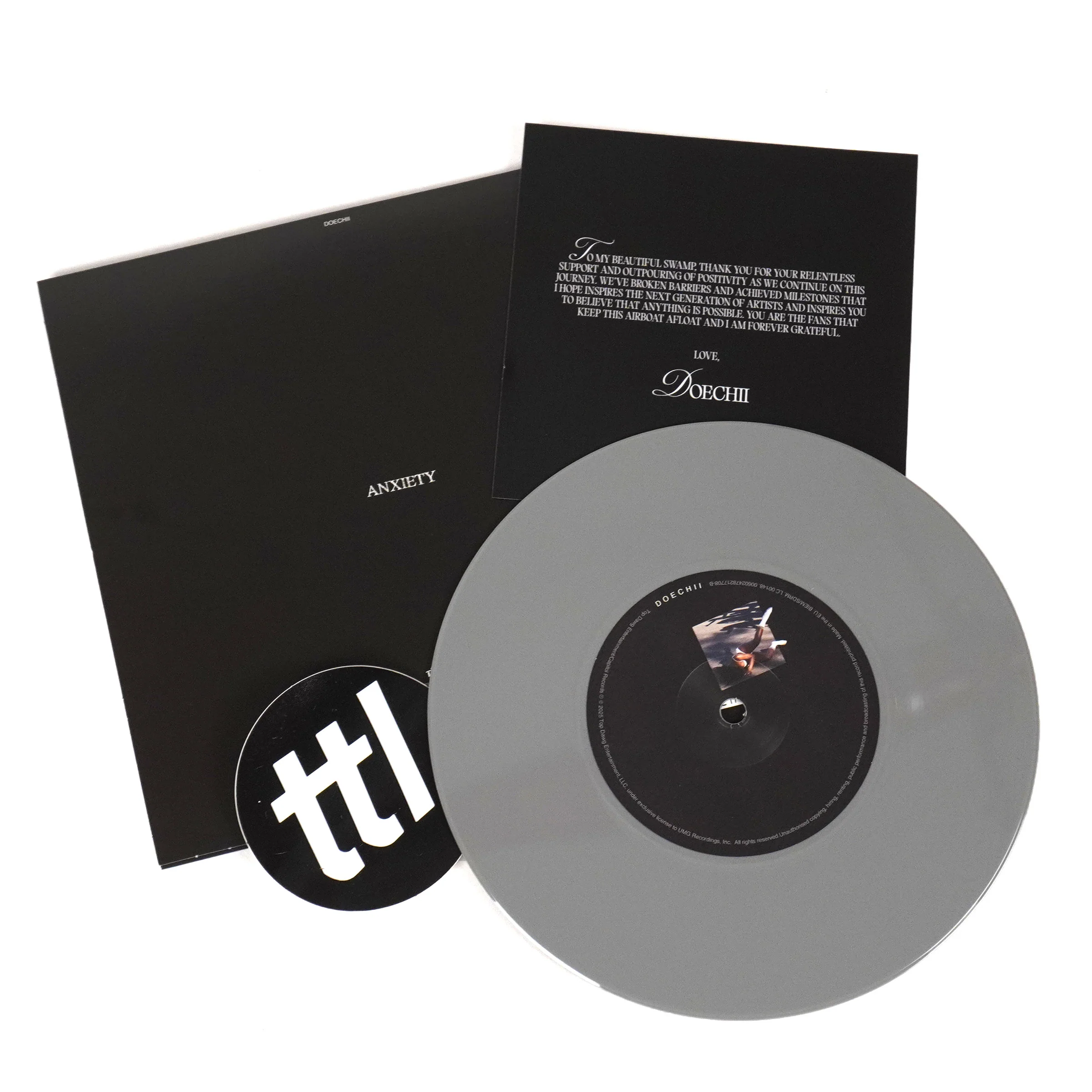 Doechii: Anxiety (Import, Colored Vinyl) 7" Vinyl - Image 2