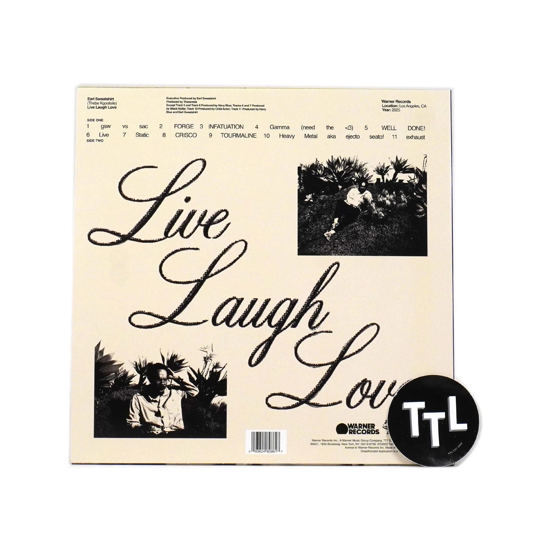 Earl Sweatshirt: Live Laugh Love Vinyl LP - Image 3
