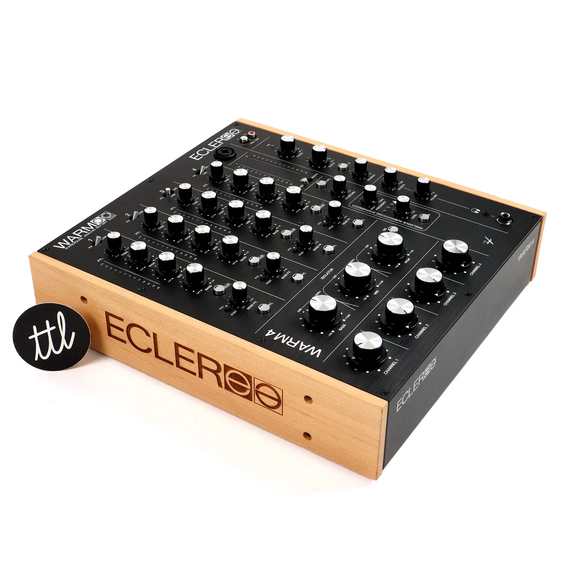 Ecler: WARM4 Four-Channel Analogue Rotary Mixer - Image 3
