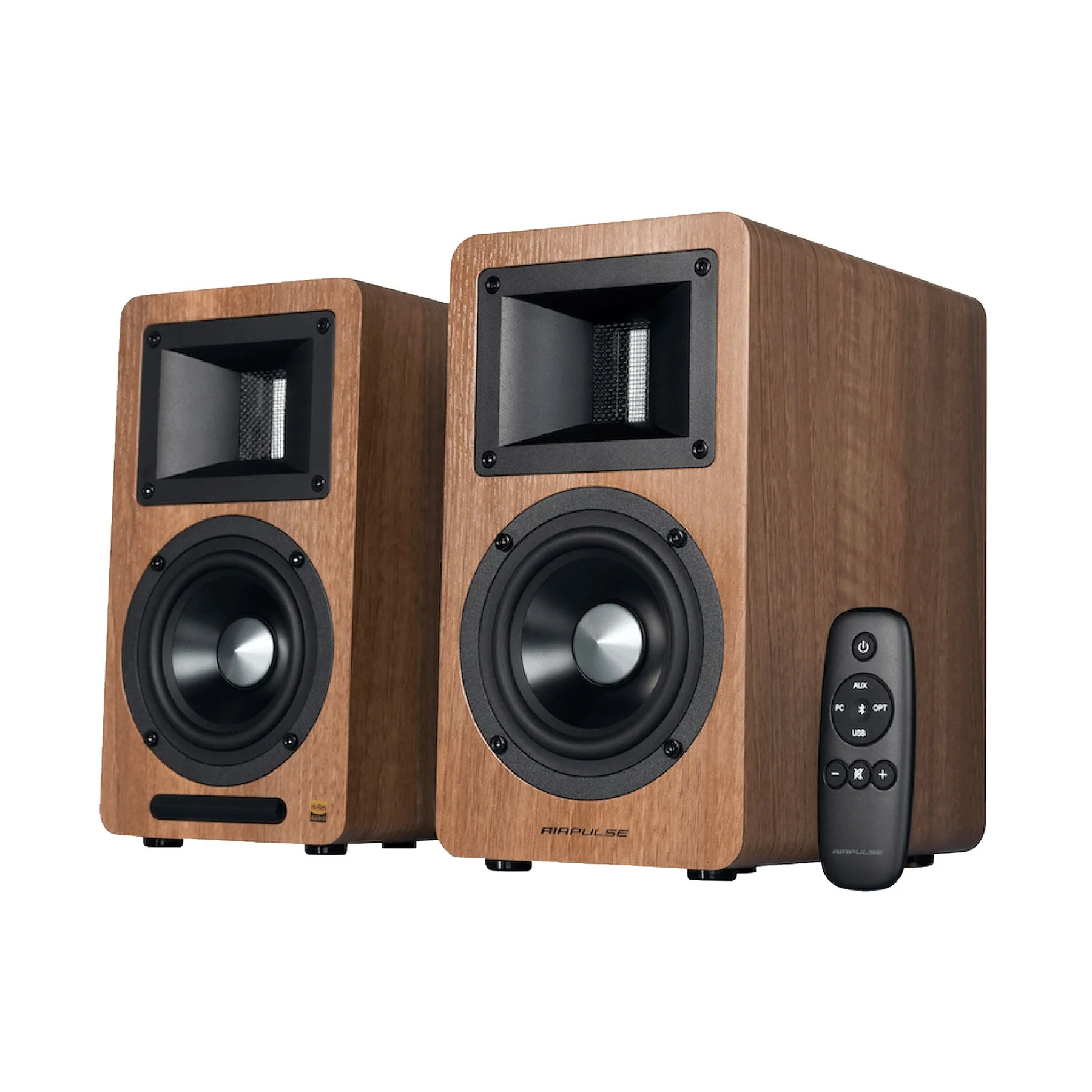 Edifier: Airpulse A80 Powered Speakers w/ Bluetooth - Wood Brown (Open Box Special)