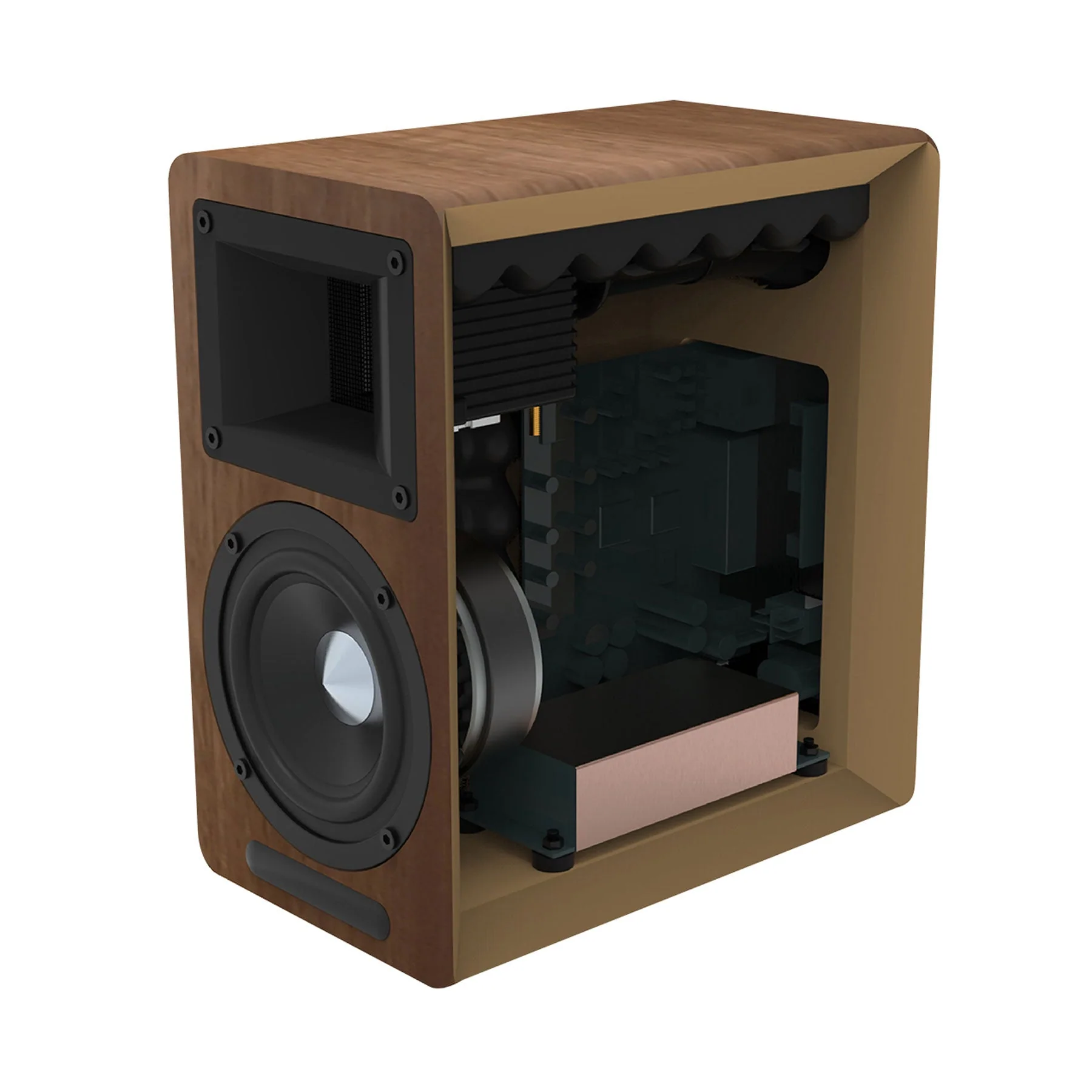 Edifier: Airpulse A80 Powered Speakers w/ Bluetooth - Wood Brown (Open Box Special) - Image 5