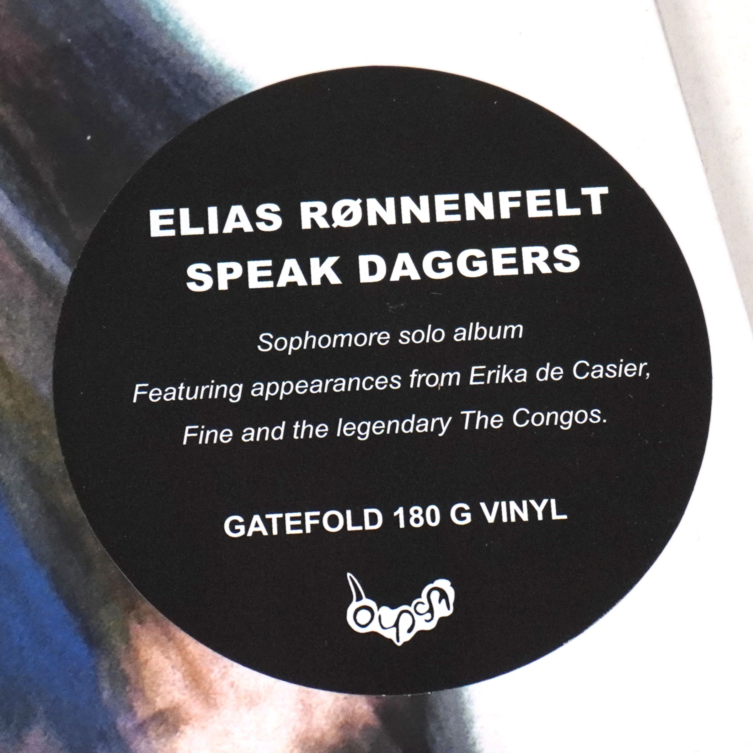 Elias Ronnenfelt: Speak Daggers (180g) Vinyl LP - Image 4