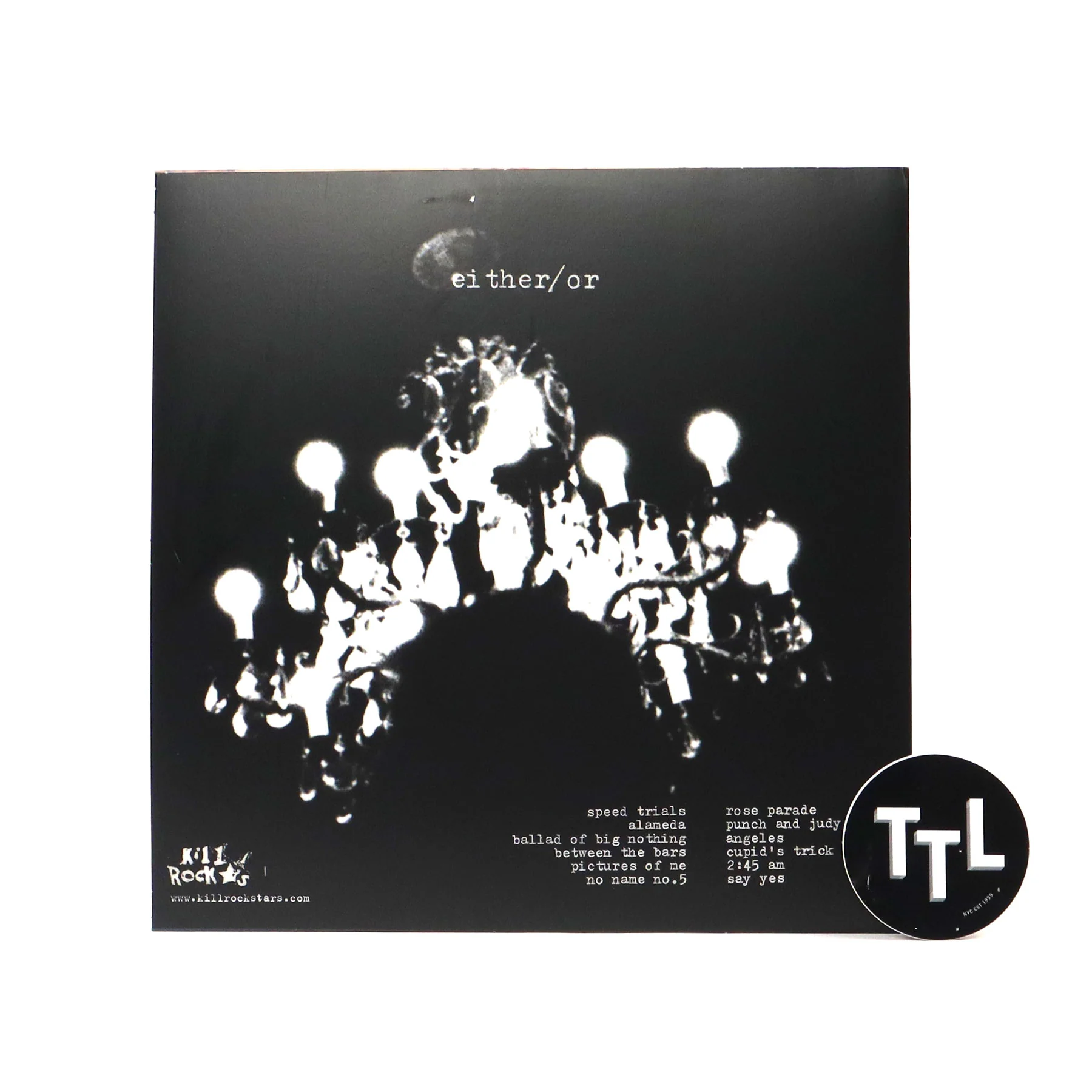 Elliott Smith: Either/Or (Indie Exclusive Red Colored Vinyl) Vinyl LP - Image 3