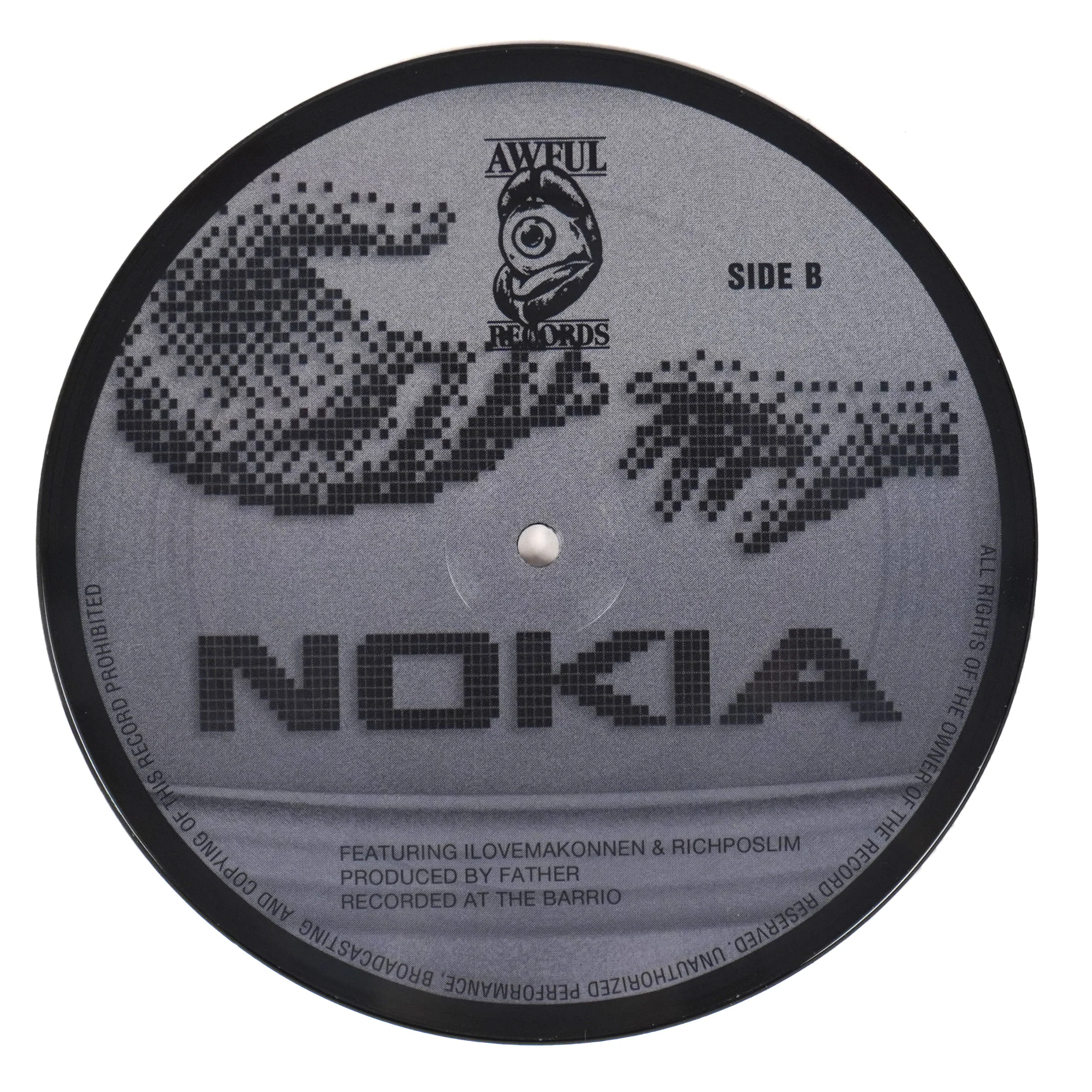 Father: Look At Wrist / Nokia (Pic Disc) Vinyl 7" - Image 3