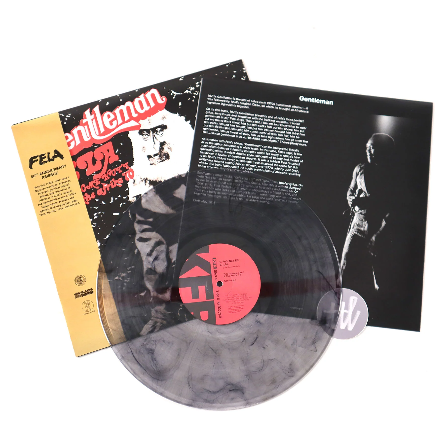 Fela Kuti: Gentleman (Colored Vinyl) Vinyl LP - Image 2