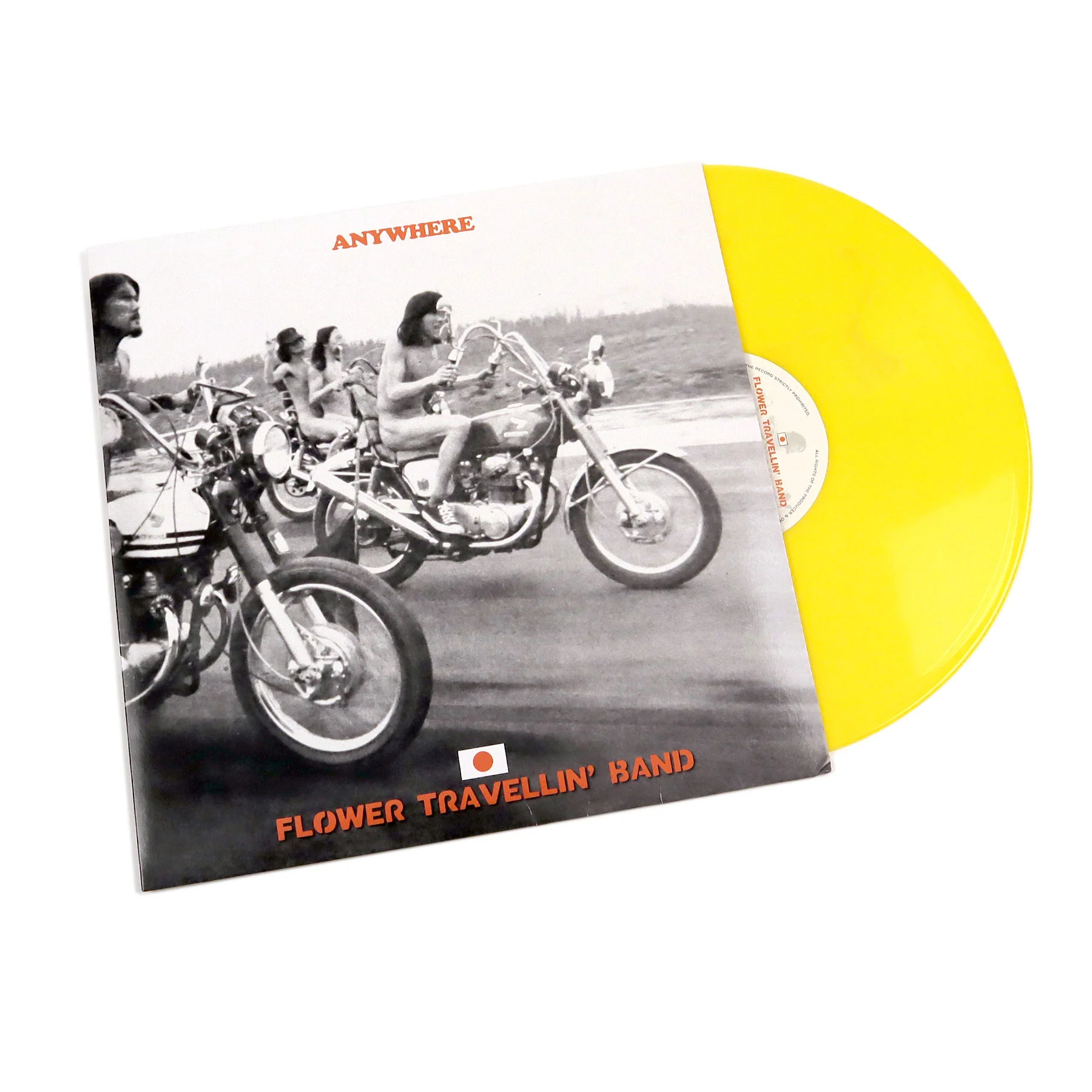 Flower Travellin' Band: Anywhere (180g, Colored Vinyl) Vinyl LP+CD